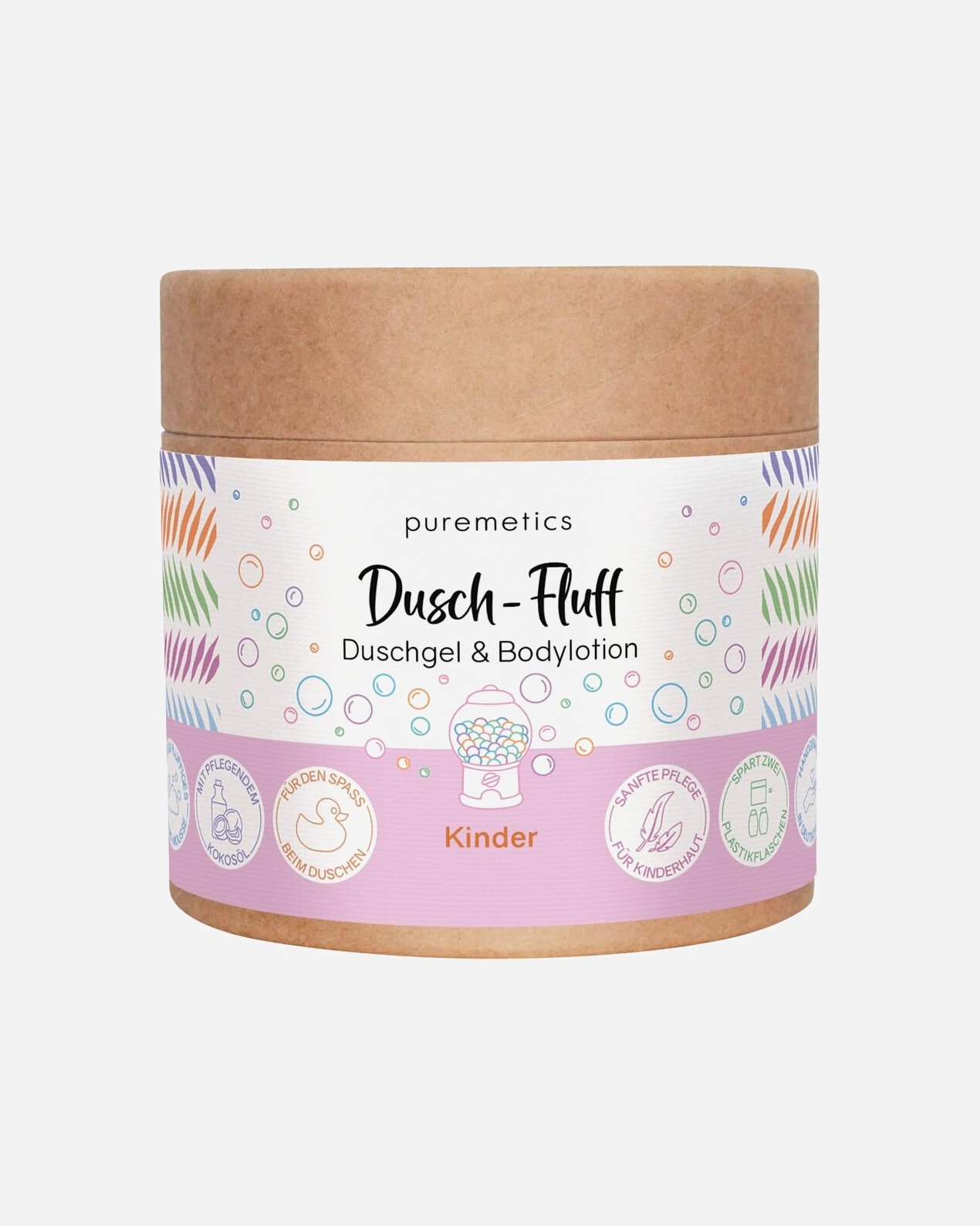 Babyduschgel für Unisex puremetics Dusch-Fluff Kinder 200 g