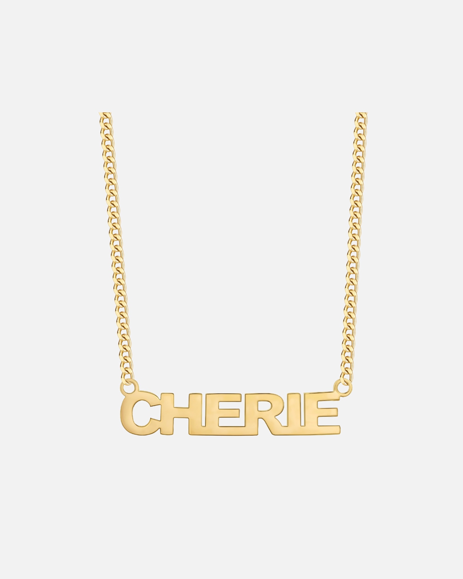 Collier for FemmeChaîne CHERIE en Acier inoxydable en Or jaune40,0 cm Basiskette + 5,0 cm Verlängerung