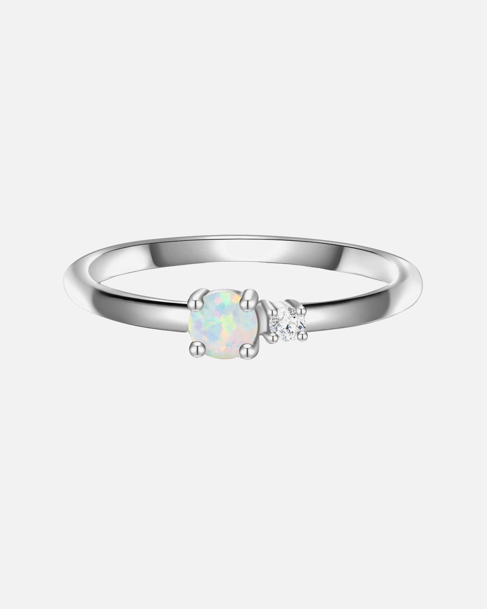 Bague for FemmeGlanzstücke MünchenBague en argent Argent sterling Oxyde de zirconium (CZ) en Argent60