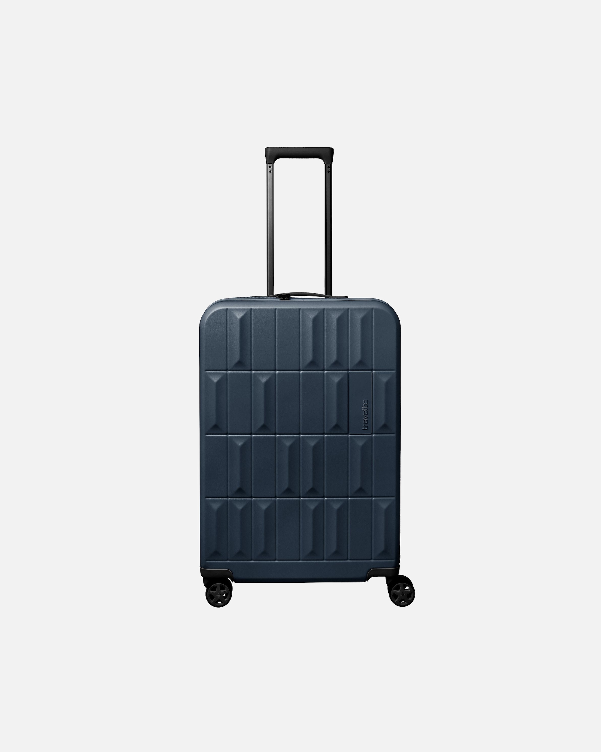 Trolley für Männlich Travelite Panello 4 Rollen Trolley M 65 cm mit Dehnfalte night sky