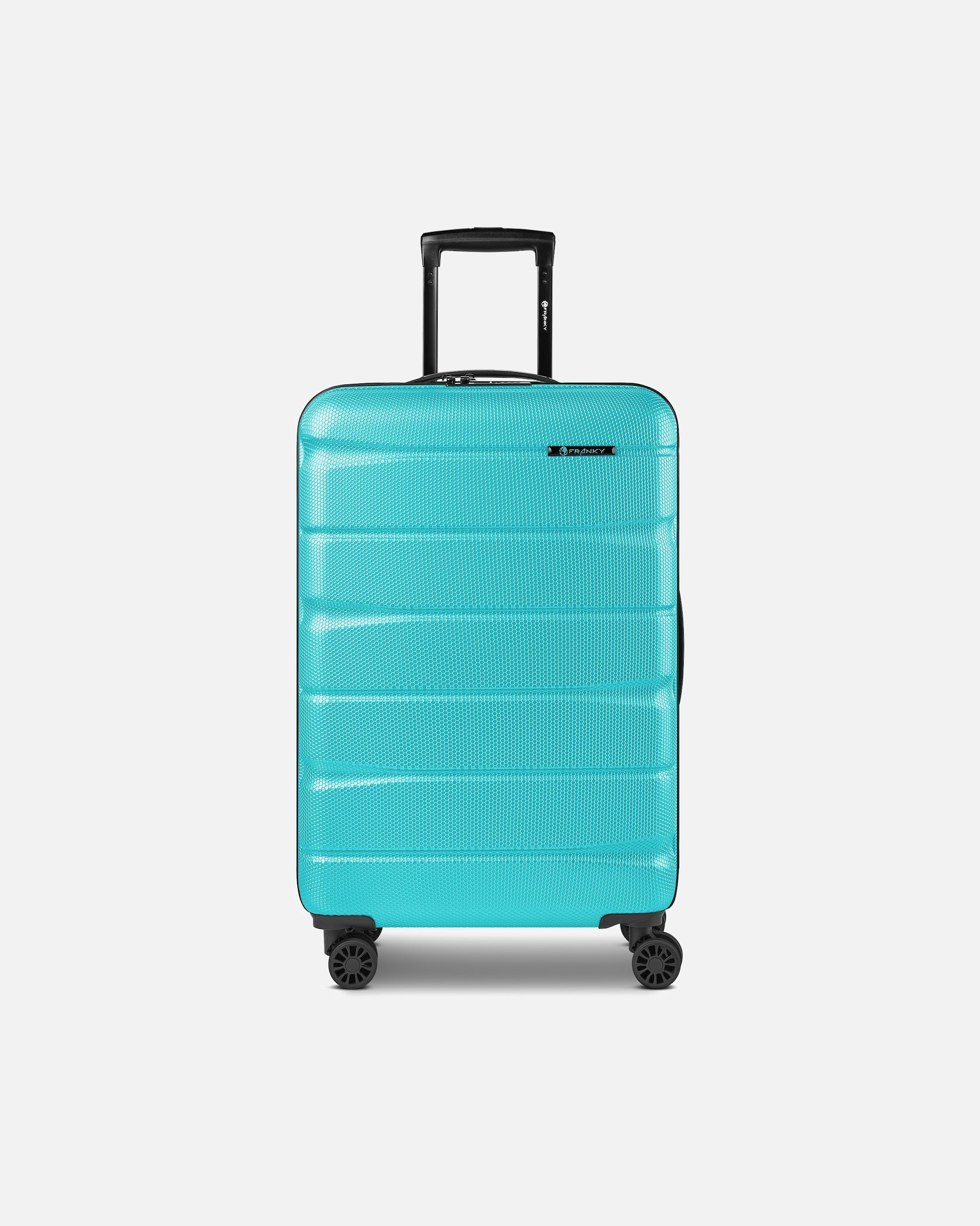 Valise for HommeFrankyMunich 4.0 4 roues Valise cabine M 66 cm avec soufflet d'extensionaqua dull