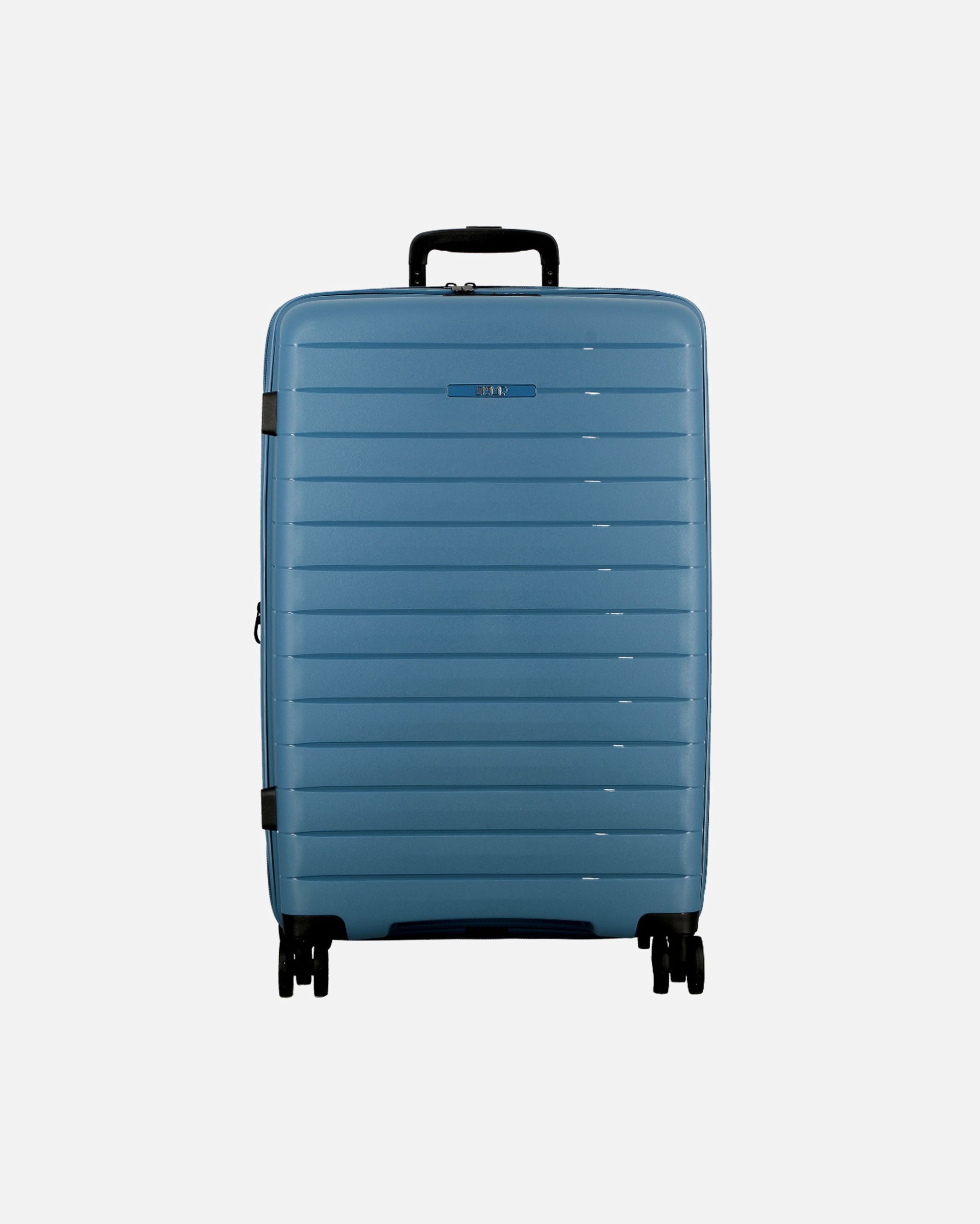 Valise trolley for HommeJumpStriper 4 roulettes Trolley 68 cm avec soufflet d'extensionblue