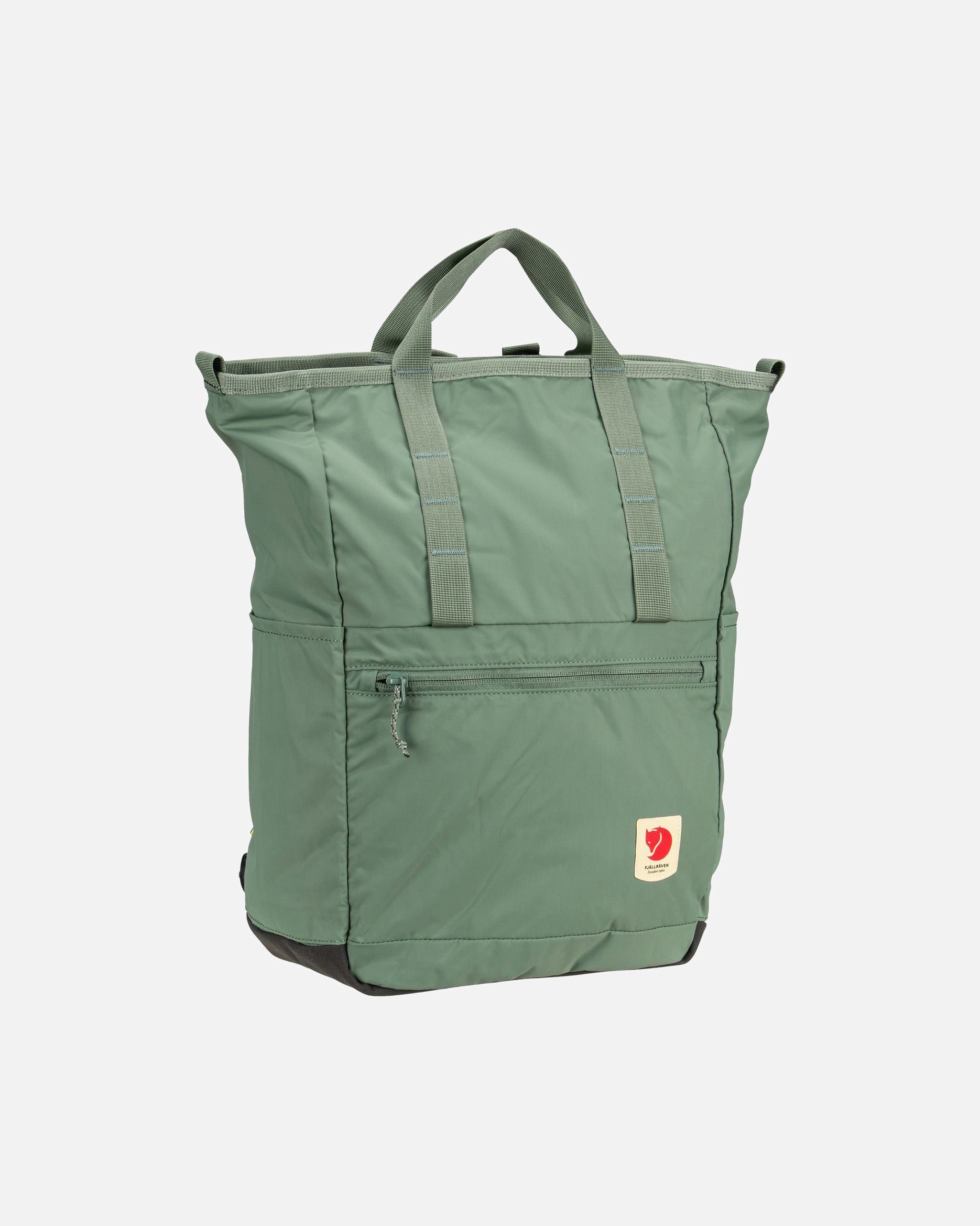 Rucksack für Weiblich Fjällräven High Coast Totepack Daypack 40 cm Laptopfach patina green