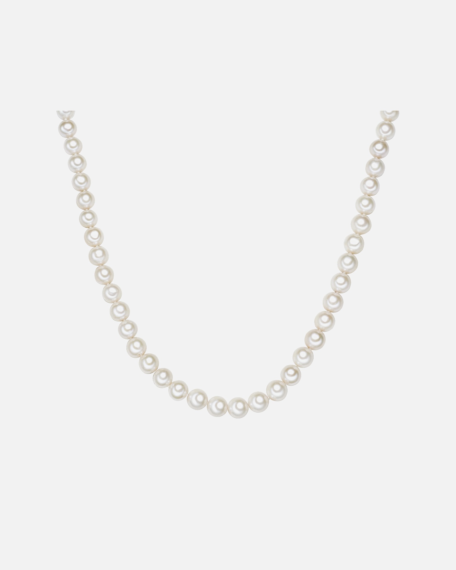 Collier for FemmeCollier de perles Perle de culture d'eau douce Perle de culture d'eau douce en Blanc60,0 cm