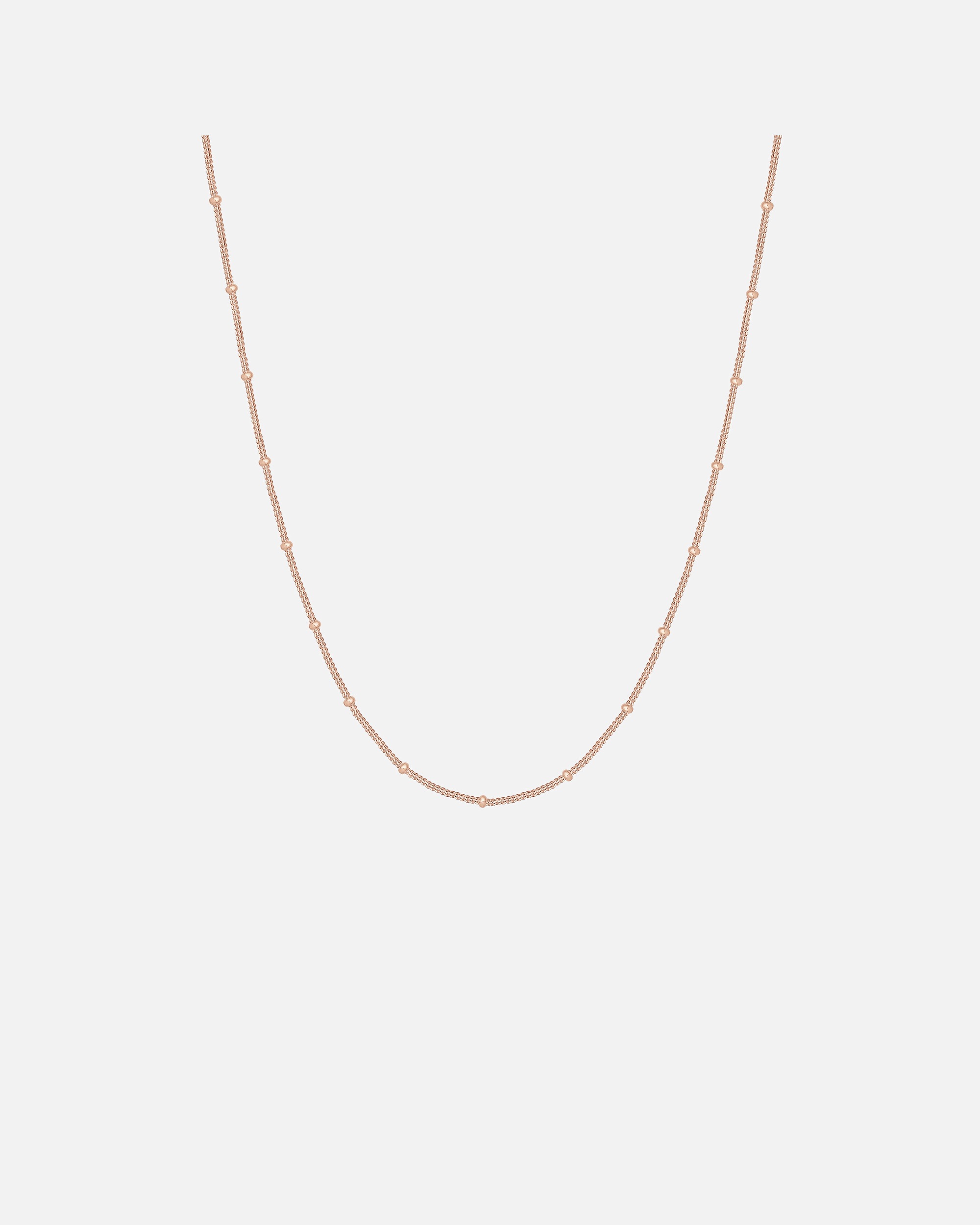 Halskette für Weiblich Elli Basic Panzerkette Kugeln Trend Fein 925 Silber 45