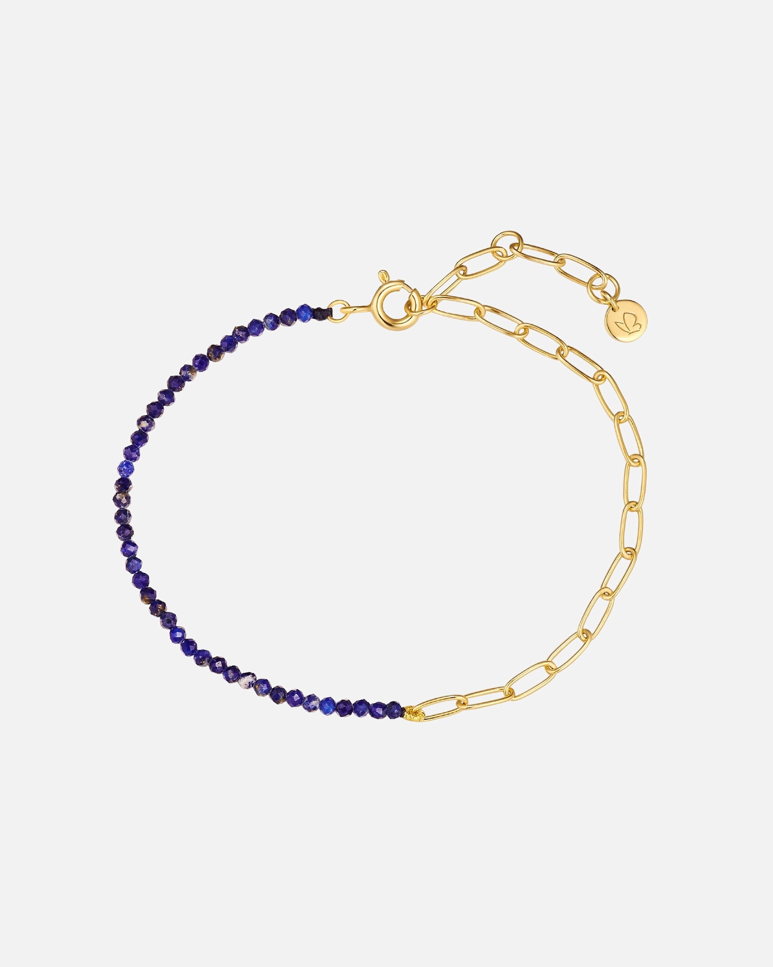 Bracelet for FemmeGlanzstücke MünchenBracelet en Argent sterling en Or jaune17,0 cm Basislänge + 3,0 cm Verlängerung