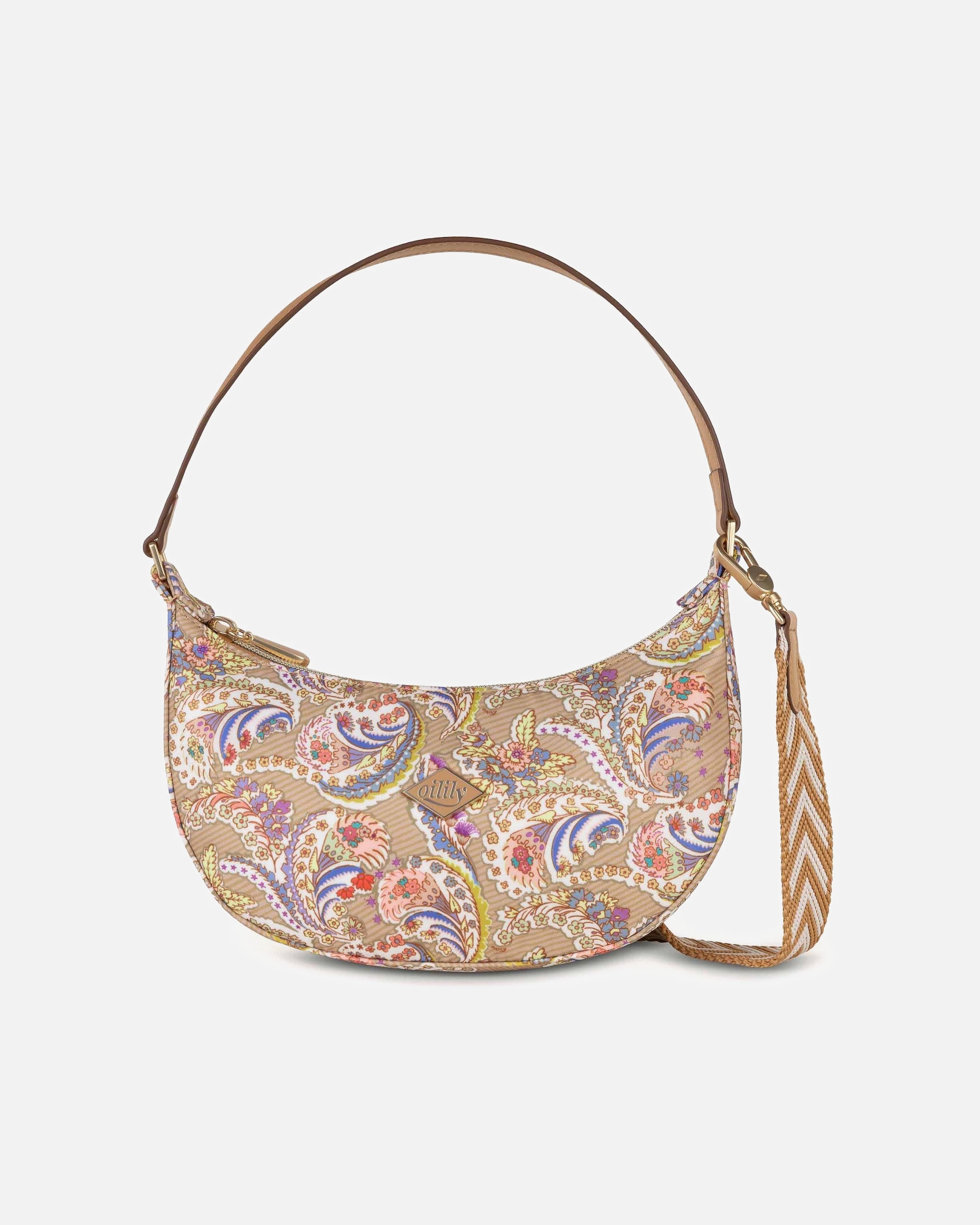 Sac for FemmeLakshmi Paisley Sac à main porté épauleamber gold