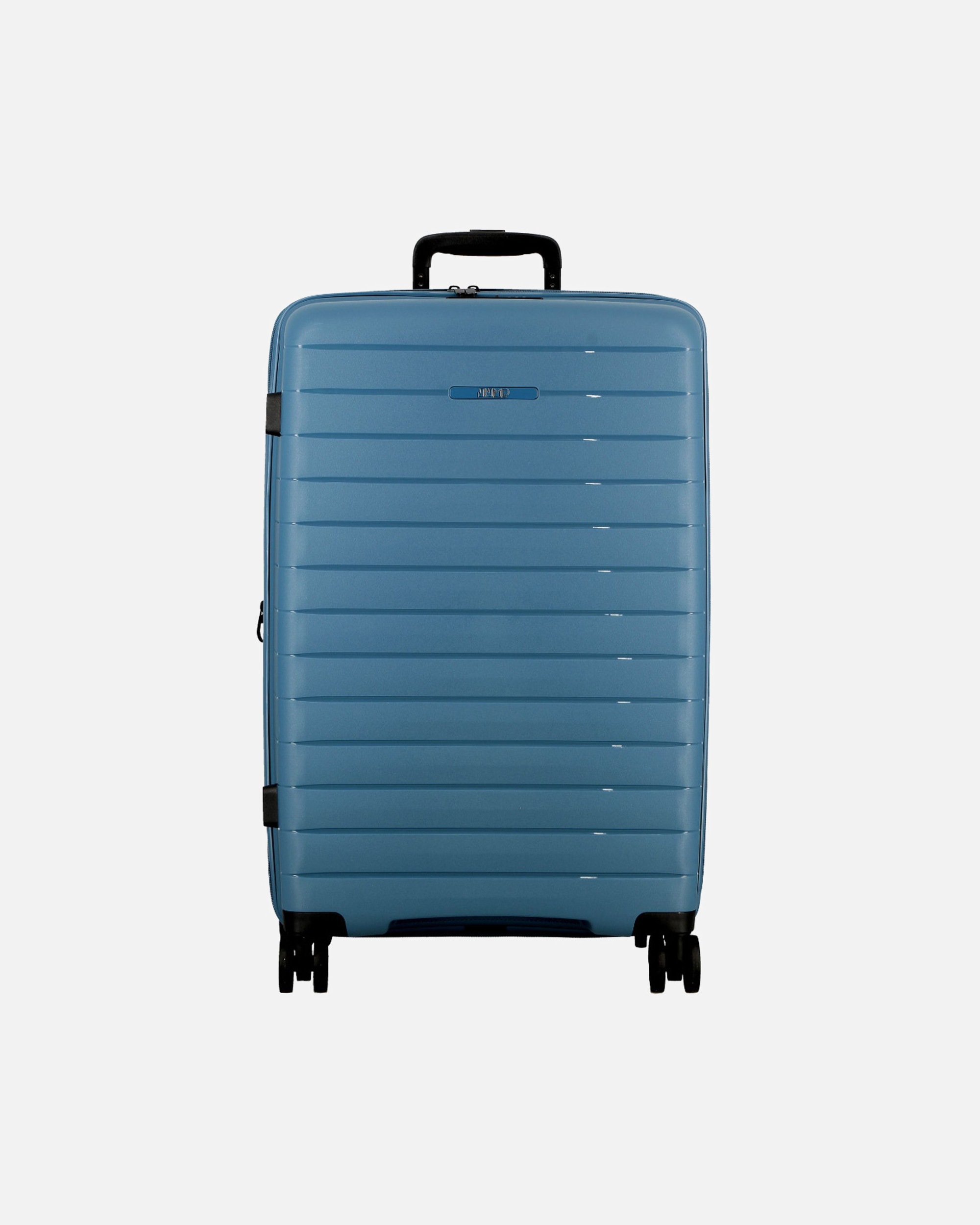 Valise trolley for HommeJumpStriper 4 roulettes Trolley 77 cm avec soufflet d'extensionblue