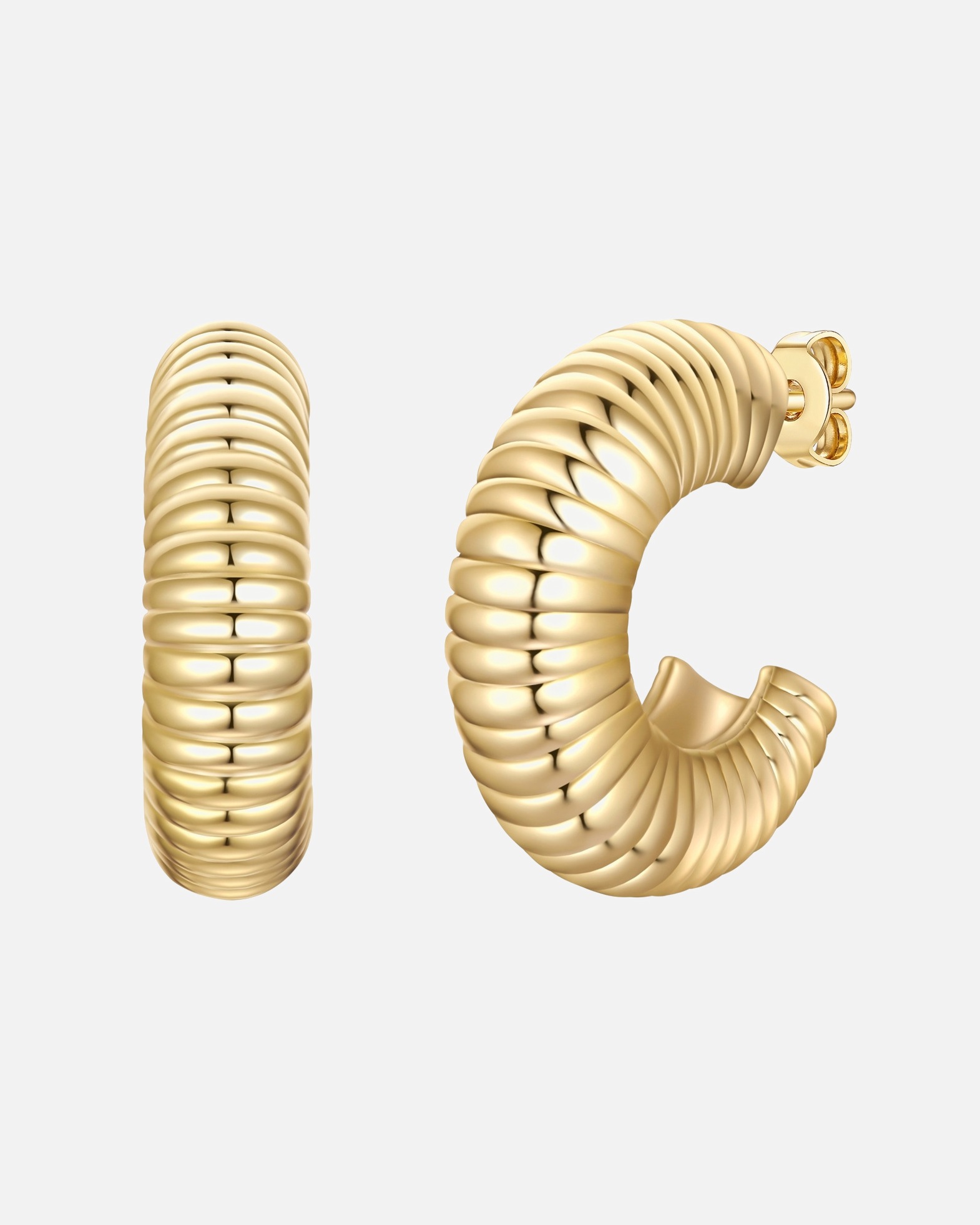 Créoles for FemmeCréoles en alliage de métal en or jaune20,5 mm