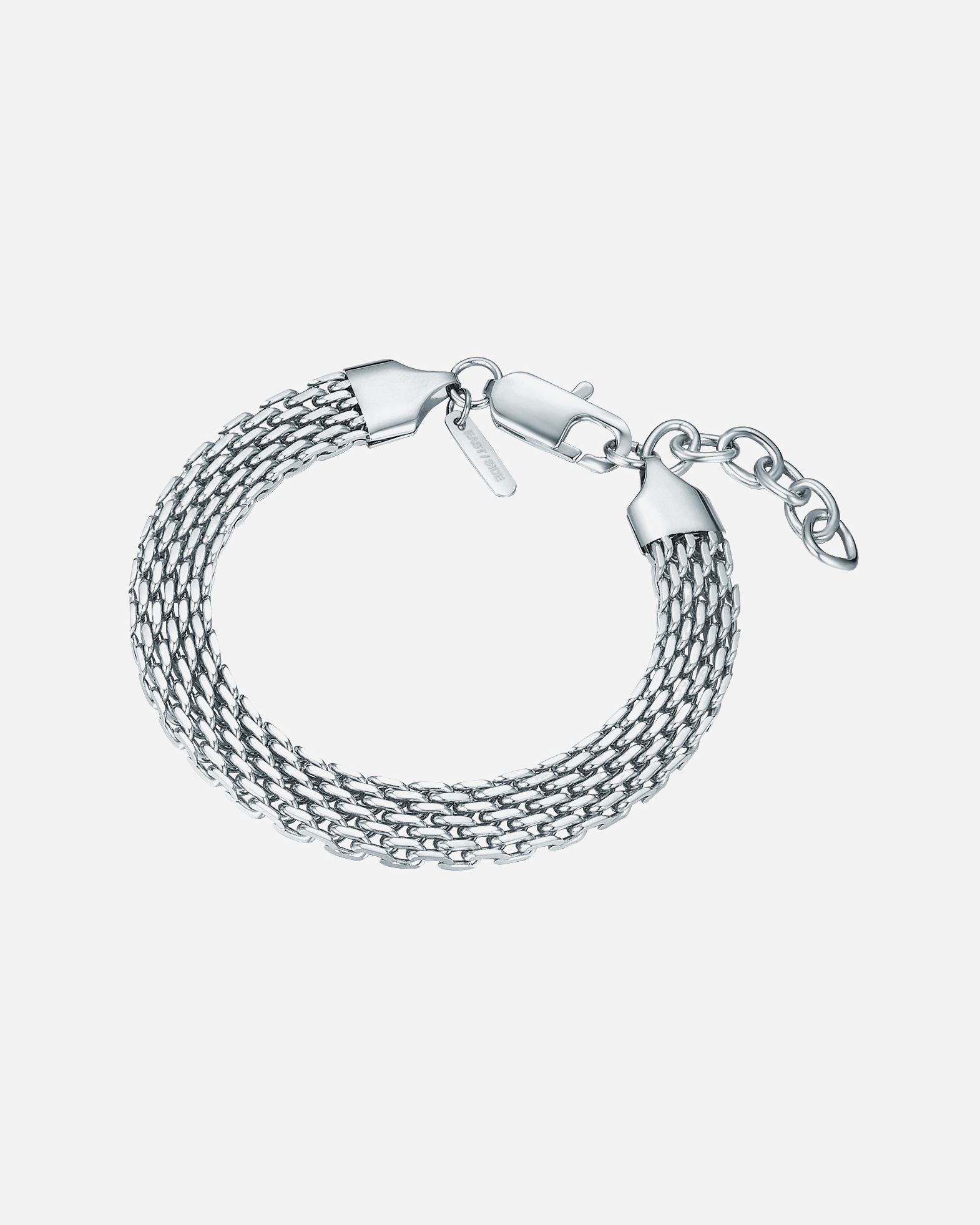 Bracelet for FemmeEASTSIDEBracelet Acier inoxydable en Argent17,0 cm Basislänge + 3,0 cm Verlängerung