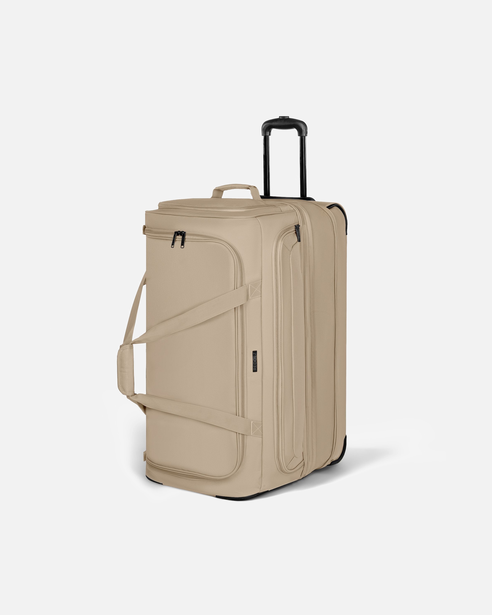 Sac for HommeSac de voyage Duffle Essentials à 2 roulettes 70 cm L avec soufflet d'extensionbeige
