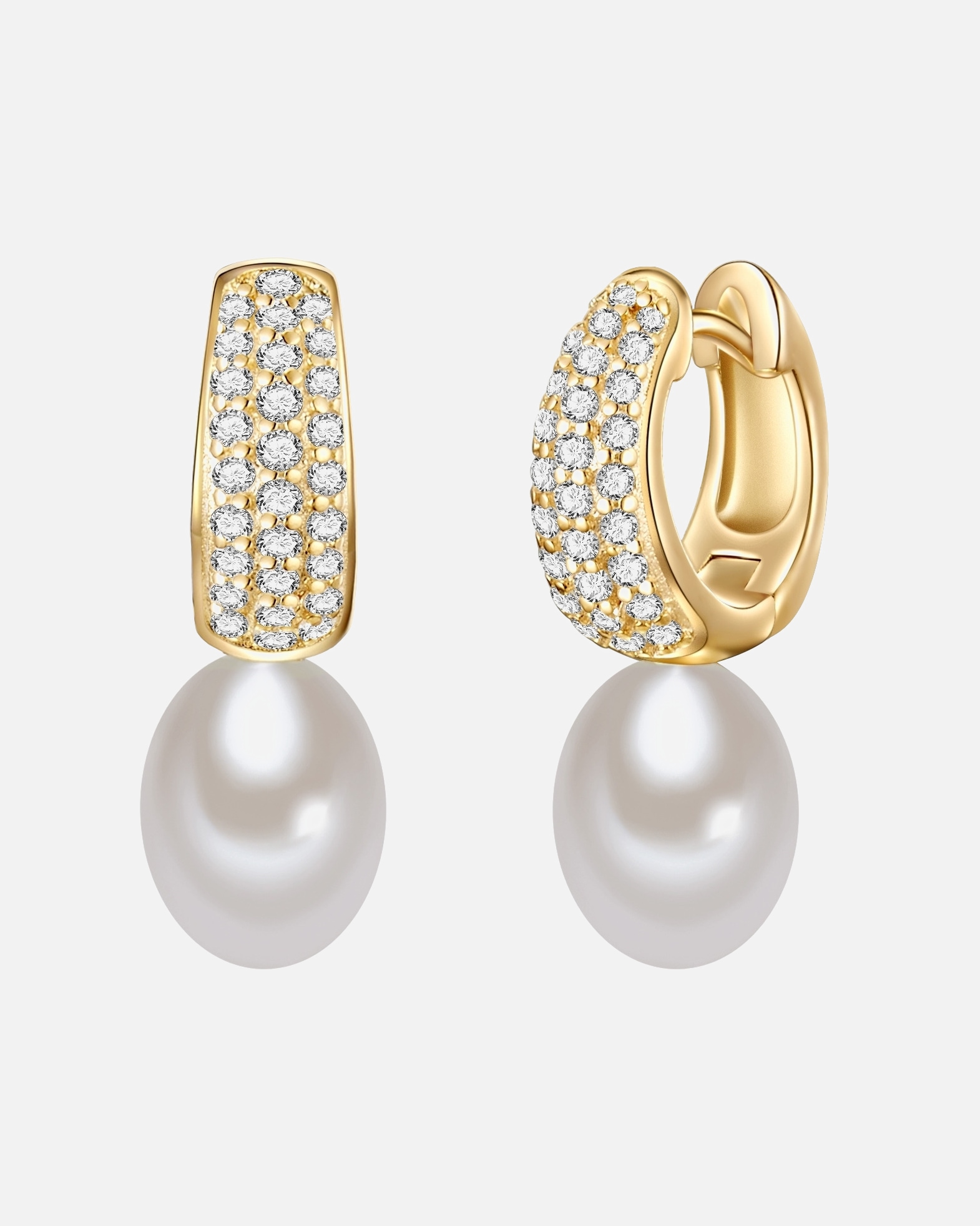 Créoles for FemmeLulu & JaneBoucles d´oreilles en Argent sterling en Or jaune22,7 mm