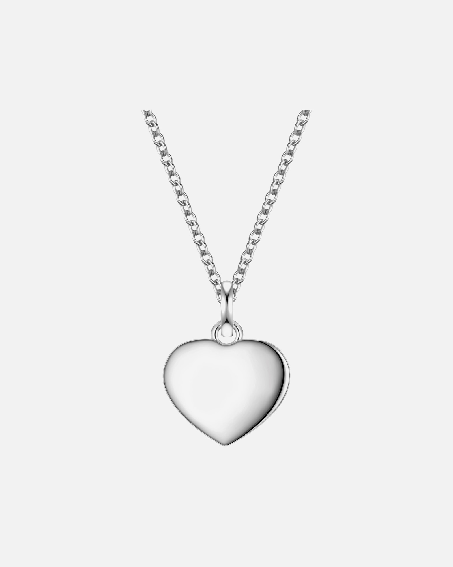 Collier for FemmeChaîne Coeur en Argent sterling en Argent42,0 cm Basiskette + 5,0 cm Verlängerung