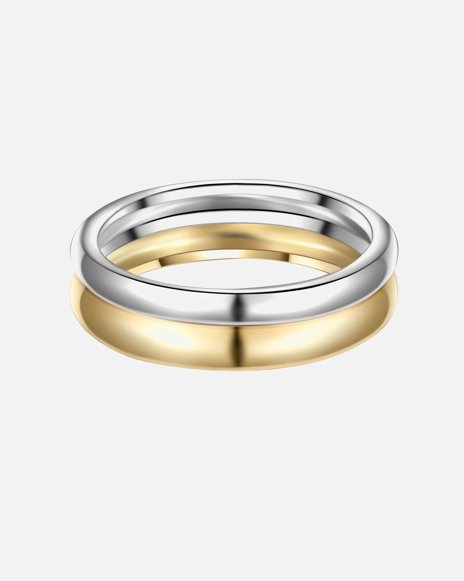 Bague for FemmeGlanzstücke MünchenBague en argent Argent sterling en Argent/or jaune54