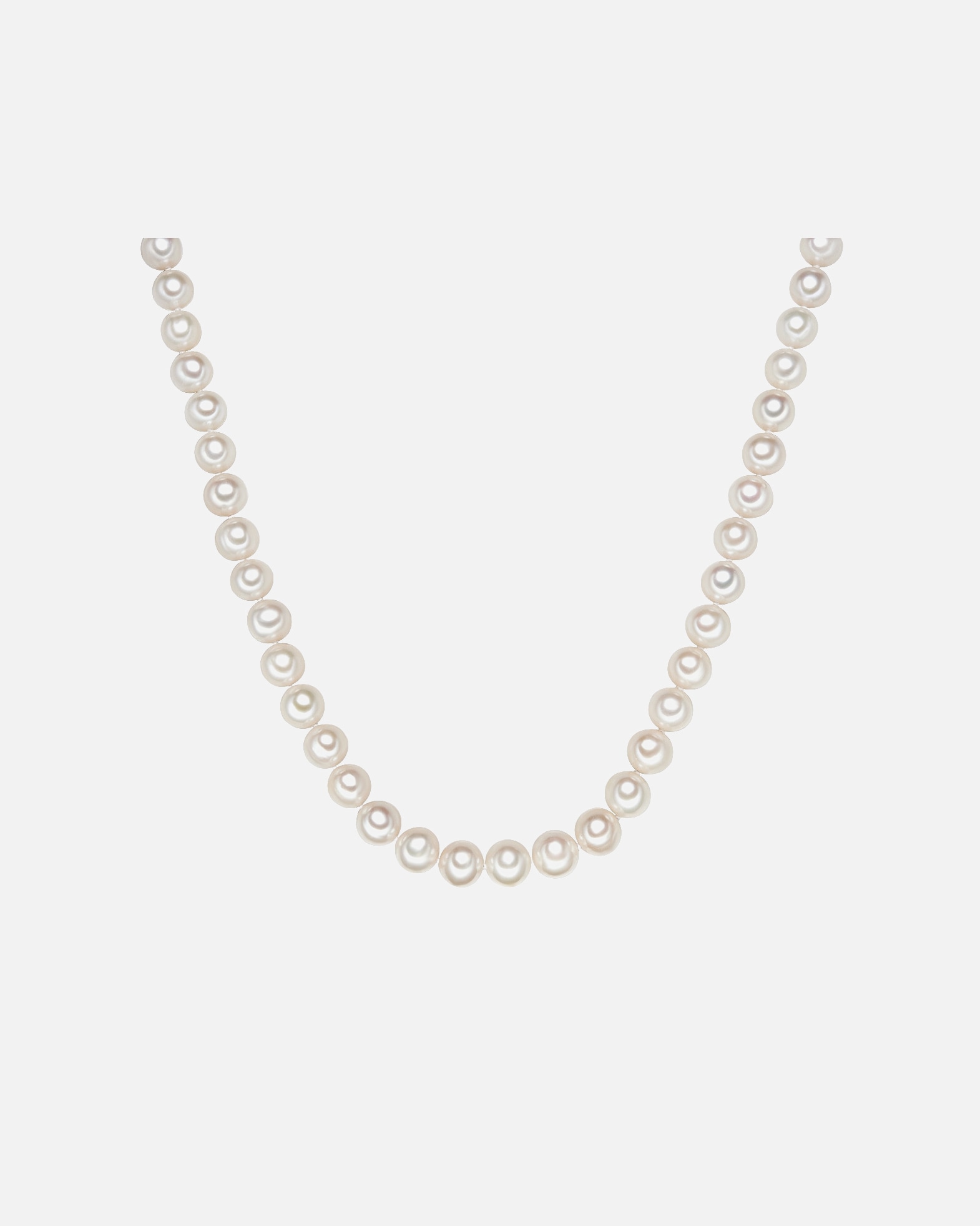 Collier for FemmeValero PearlsChaîne Argent sterling Perle de culture d'eau douce en Argent52 cm