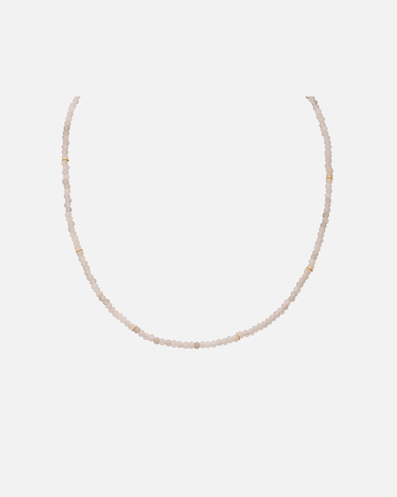 Collier for FemmeCollier en Argent Sterling en or jaune avec Chalcedon40,0 cm Basiskette + 5,0 cm Verlängerung