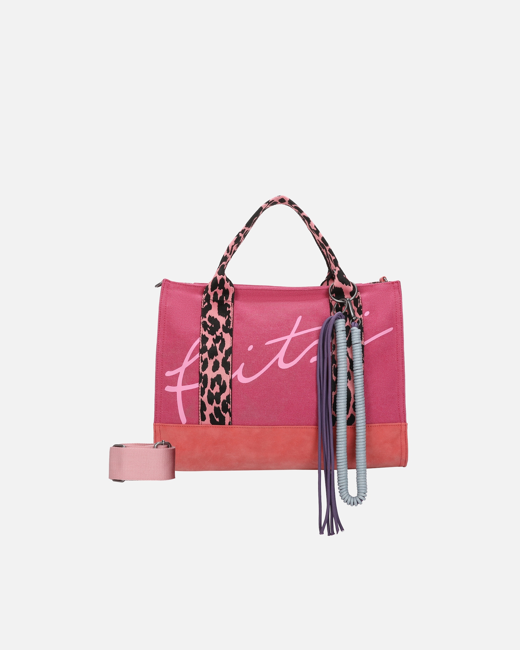 Umhängetasche für Weiblich Fritzi aus Preußen Tote Bag Limited Schultertasche leo pink fruity