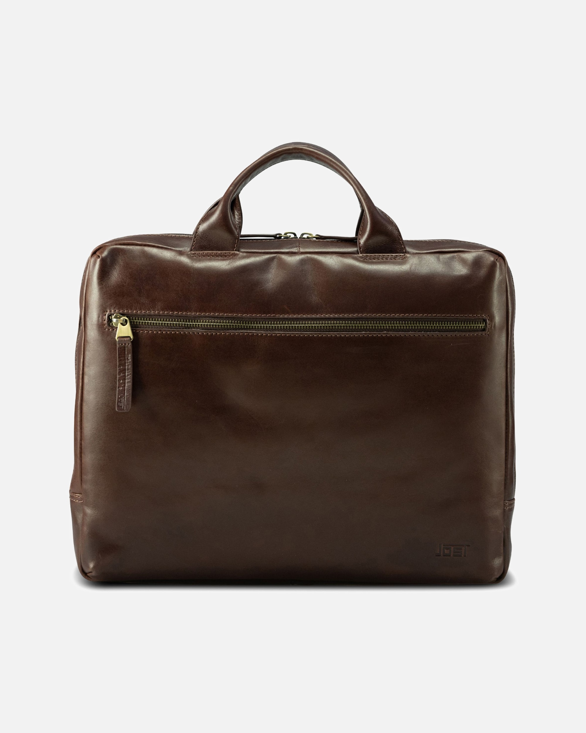 Sac pour ordinateur portable for HommeJostSkagen Porte-documents Cuir 38 cm Compartiment pour ordinateur portableredbrown