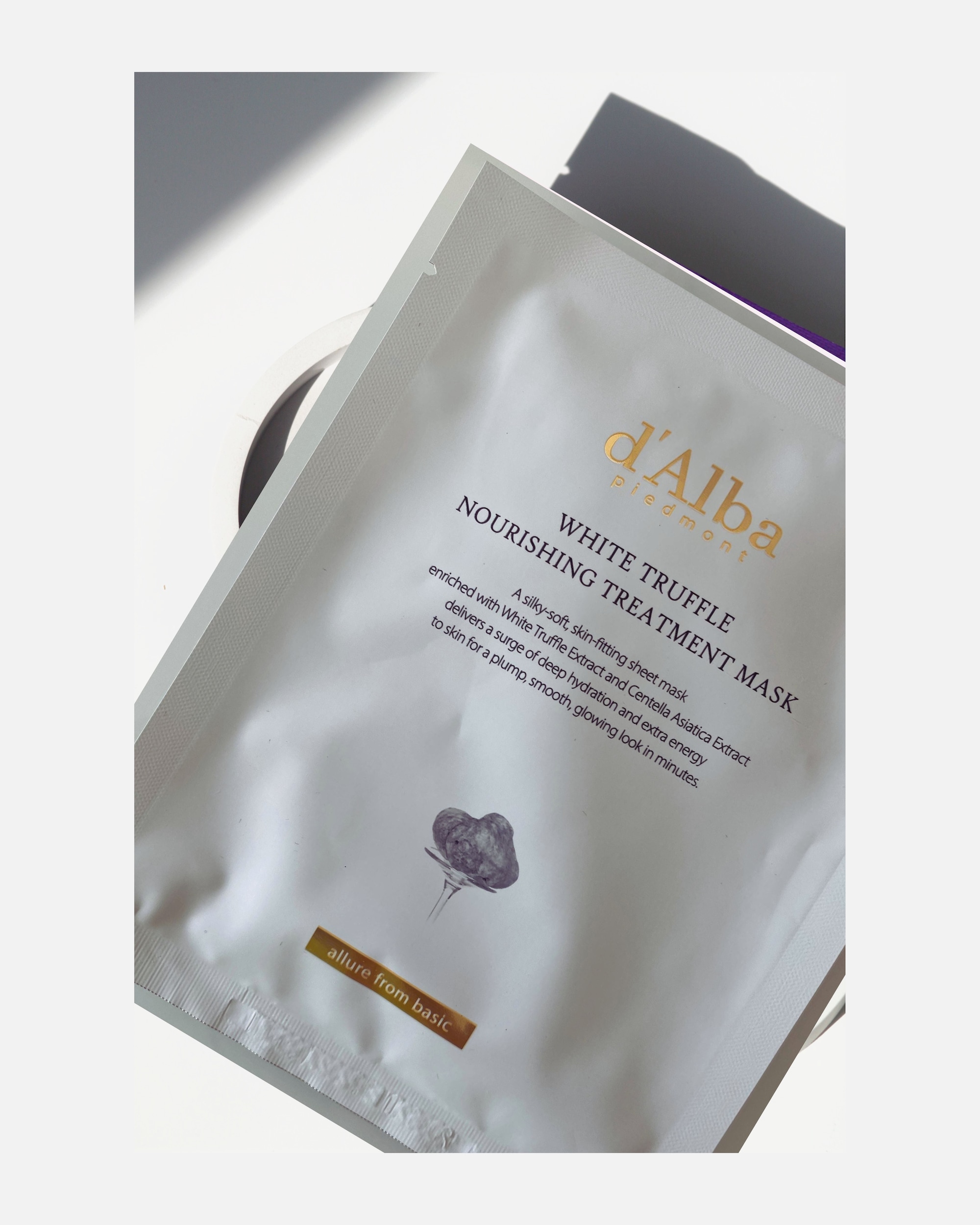 Feuchtigkeitsmaske für Unisex d’Alba Nourishing Treatment Mask Weißer Trüffel
