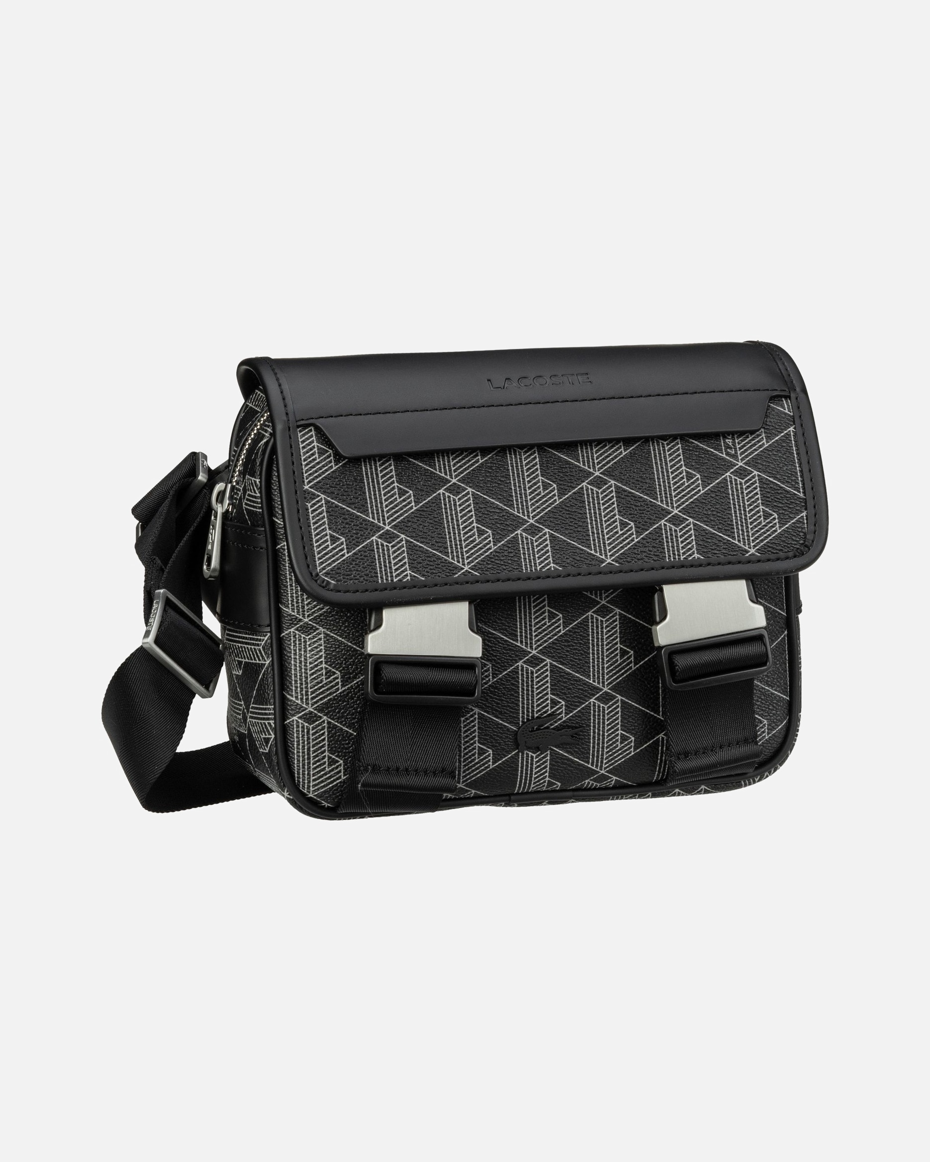 Umhängetasche für Männlich Lacoste The Blend Umhängetasche monogram noir gris