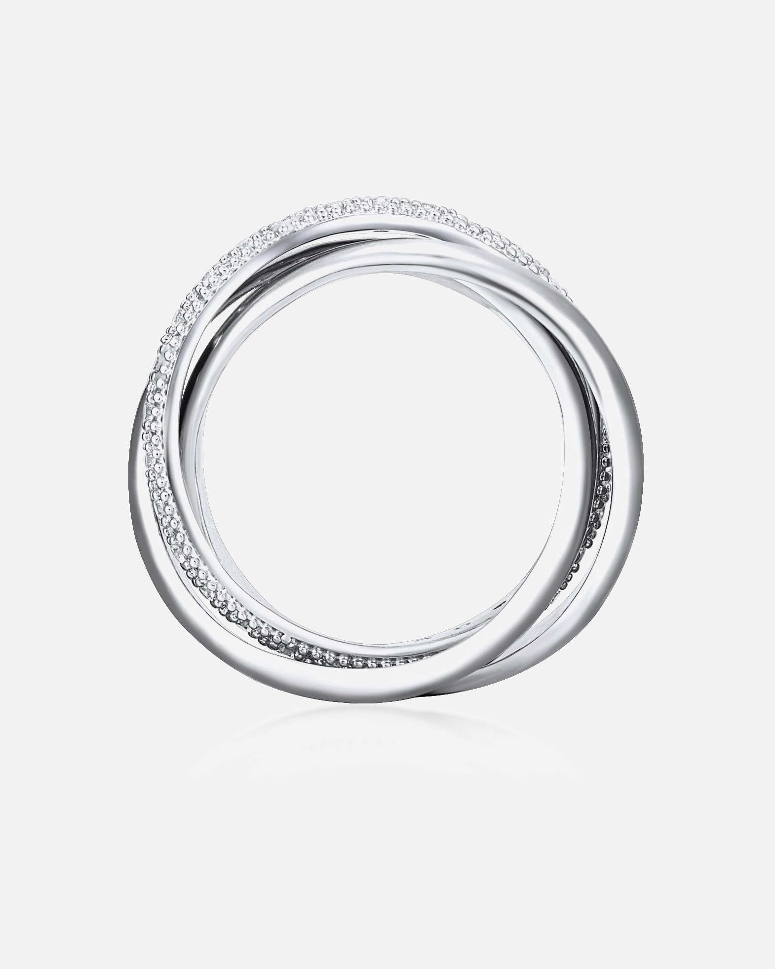 Bague for FemmeLulu & JaneBague tendance Laiton Oxyde de zirconium (CZ) en Argent56
