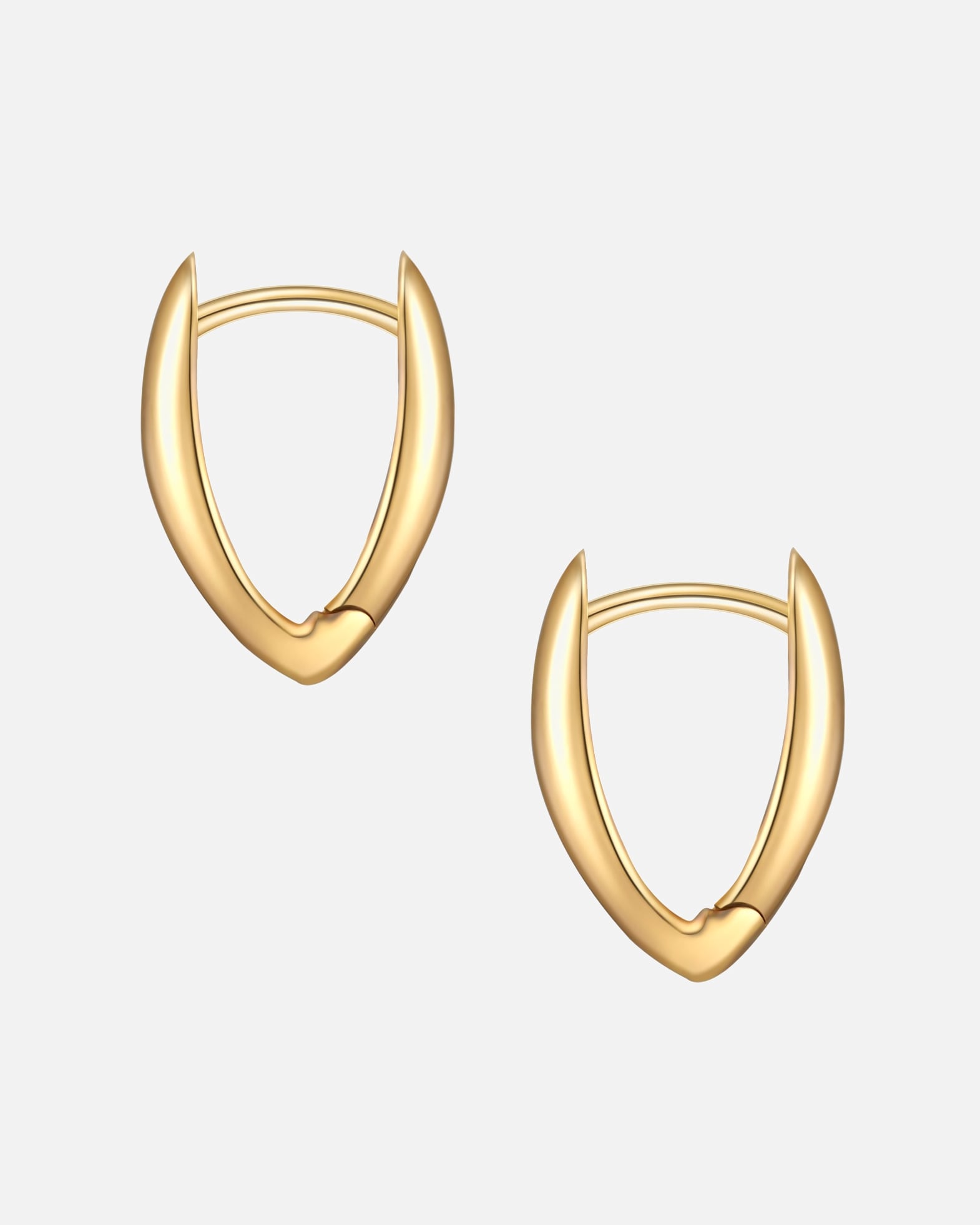 Créoles for FemmeRafaela DonataBoucles d´oreilles en Argent sterling en Or jaune14,2 mm