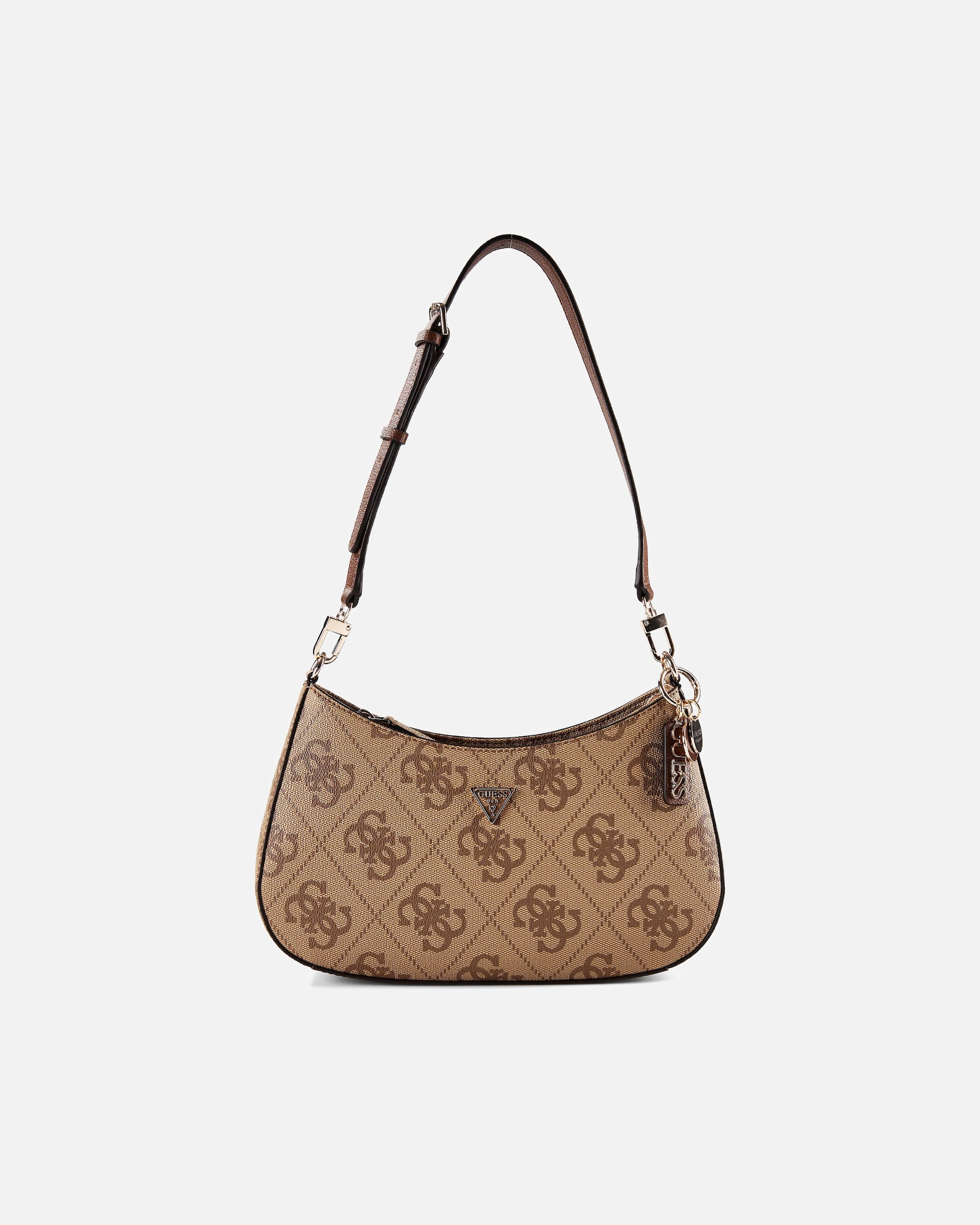 Sac for FemmeGUESSNoelle Sac à main porté épaulelatte logo-brown