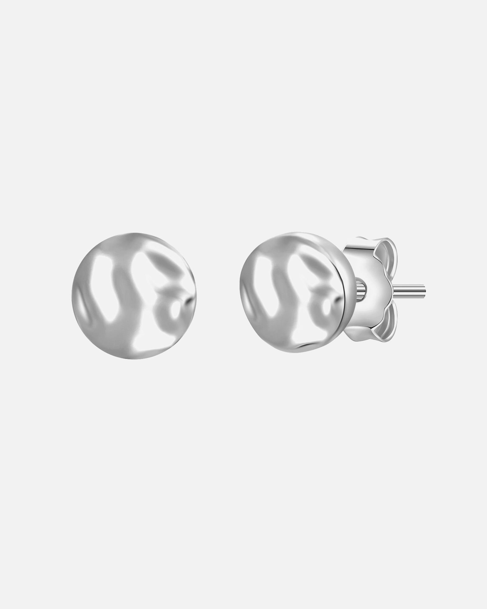 Boucle d'oreilles for FemmeGlanzstücke MünchenPuces d'oreilles en argent Cercle Argent sterling en Argent4,8 mm