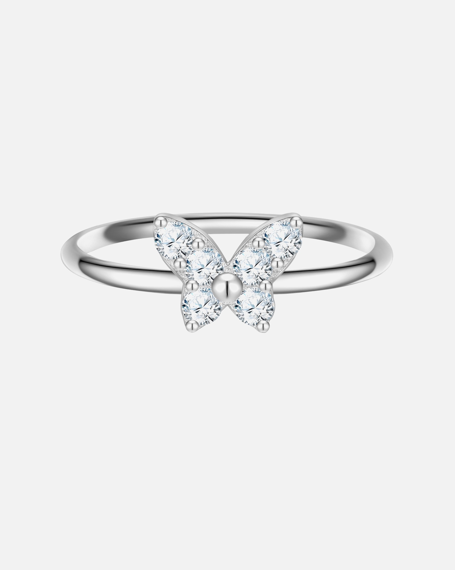 Bague for FemmeGlanzstücke MünchenBague Papillon en Argent Sterling en argent avec Zirconium48