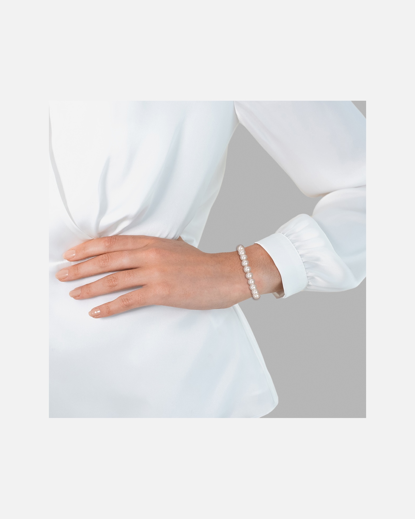 Bracelet for FemmeValero PearlsBracelet Argent sterling Perle de culture d'eau douce en Argent21 cm