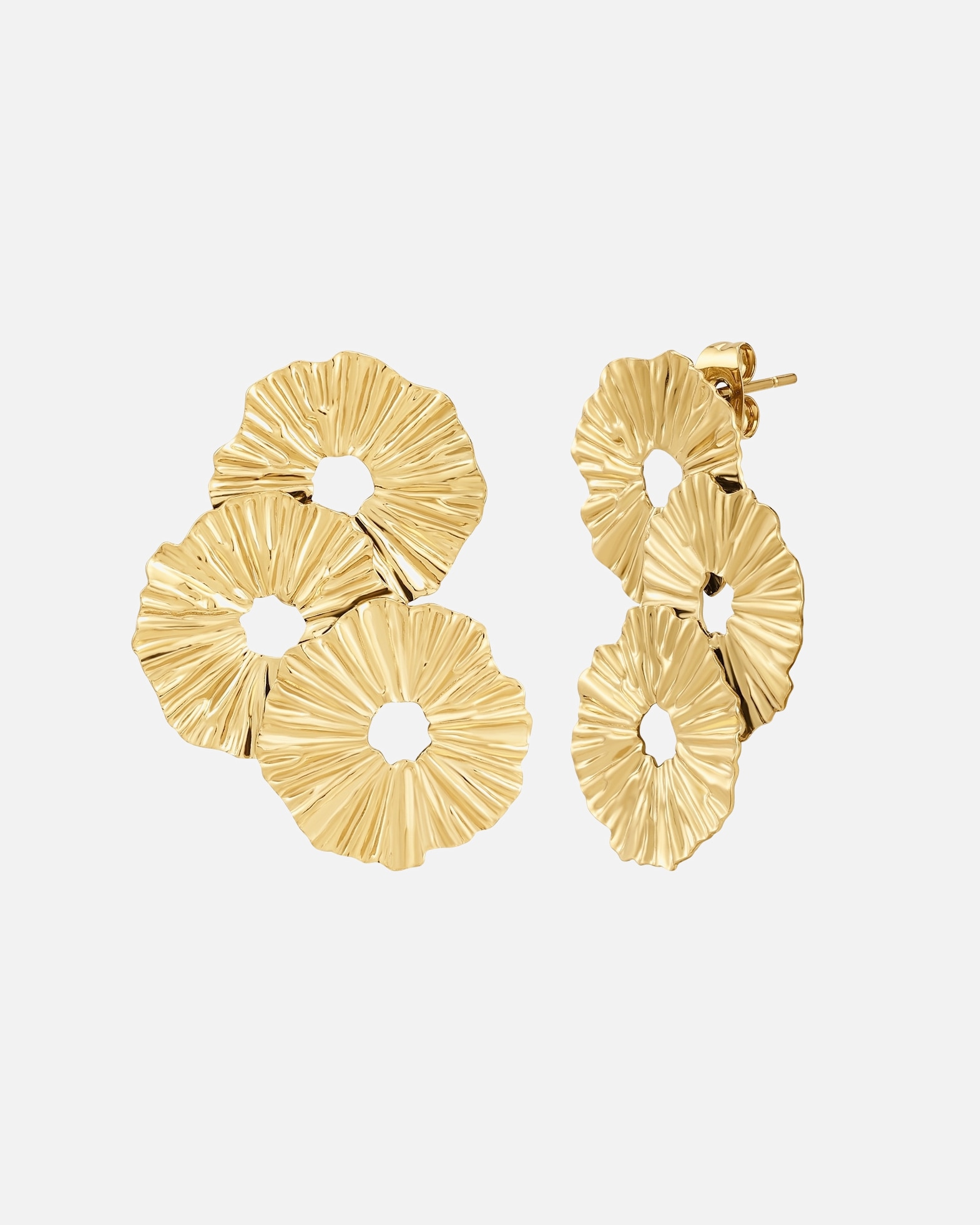 Boucle d'oreilles for FemmeBoucles d´oreilles en Acier inoxydable en Or jaune34,1 mm