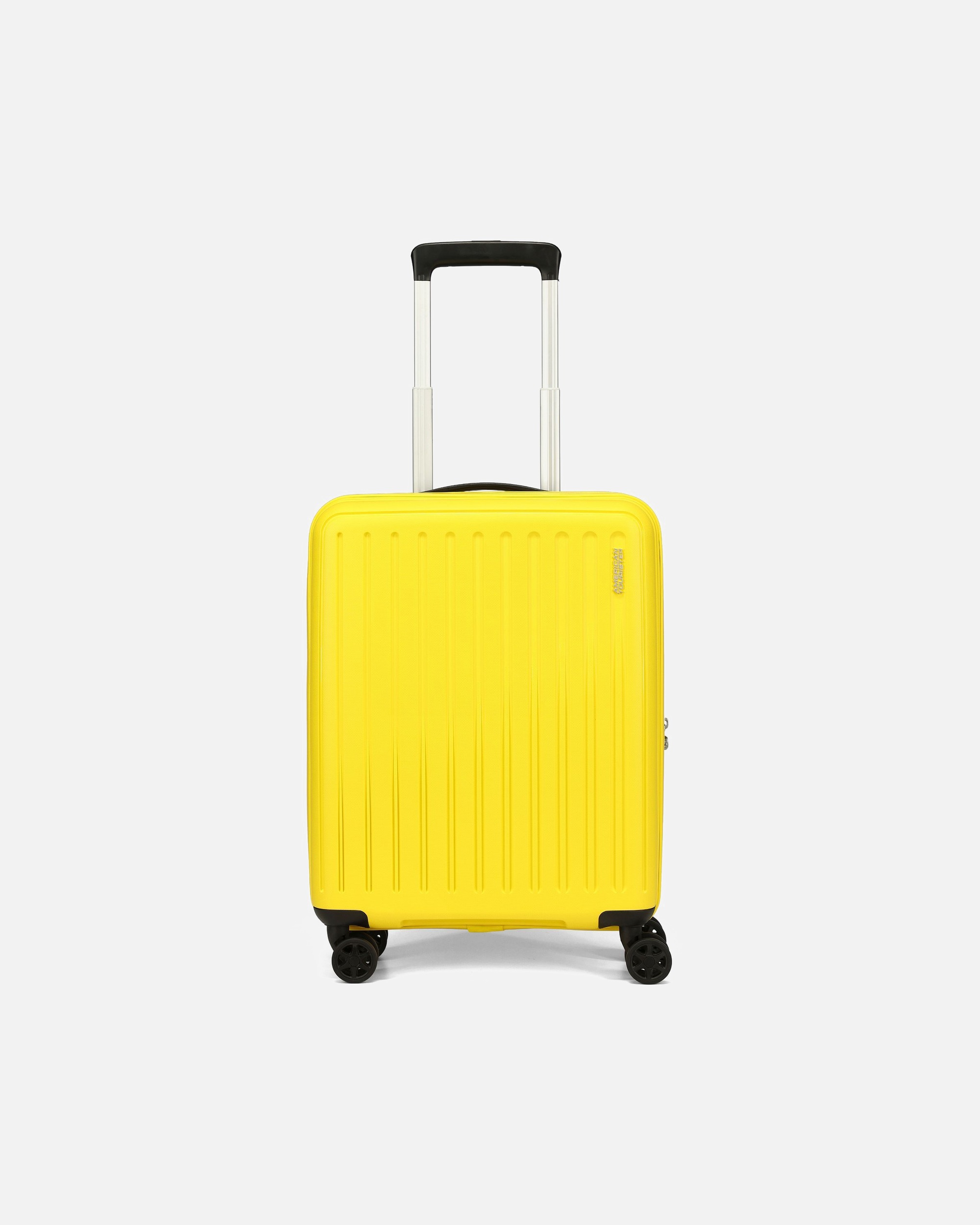 Handgepäckkoffer für Männlich American Tourister Rejoy 4 Rollen Kabinentrolley 55 cm electric yellow