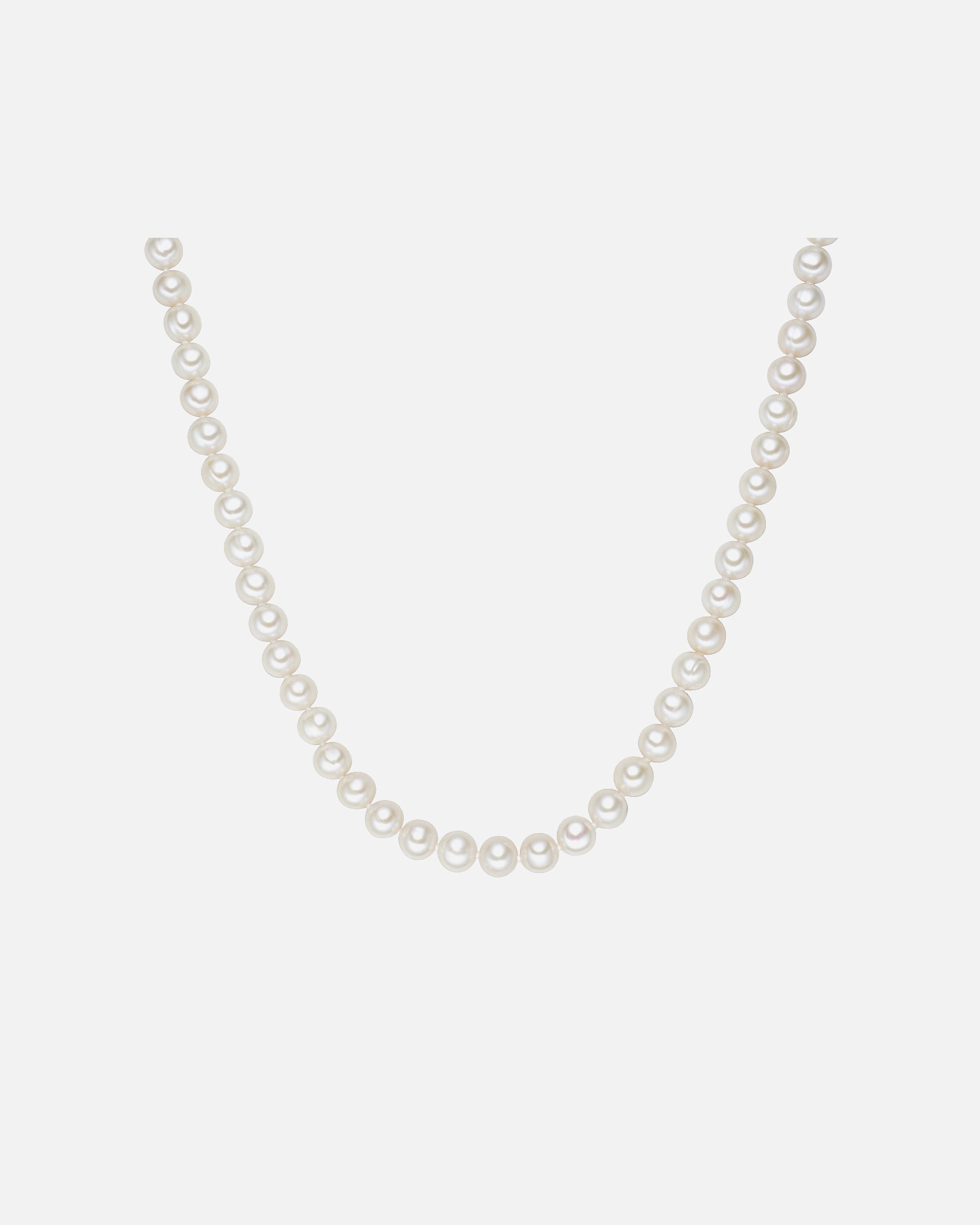 Collier for FemmeValero PearlsCollier de perles Perle de culture d'eau douce Perle de culture d'eau douce en Blanc50 cm + 5 cm