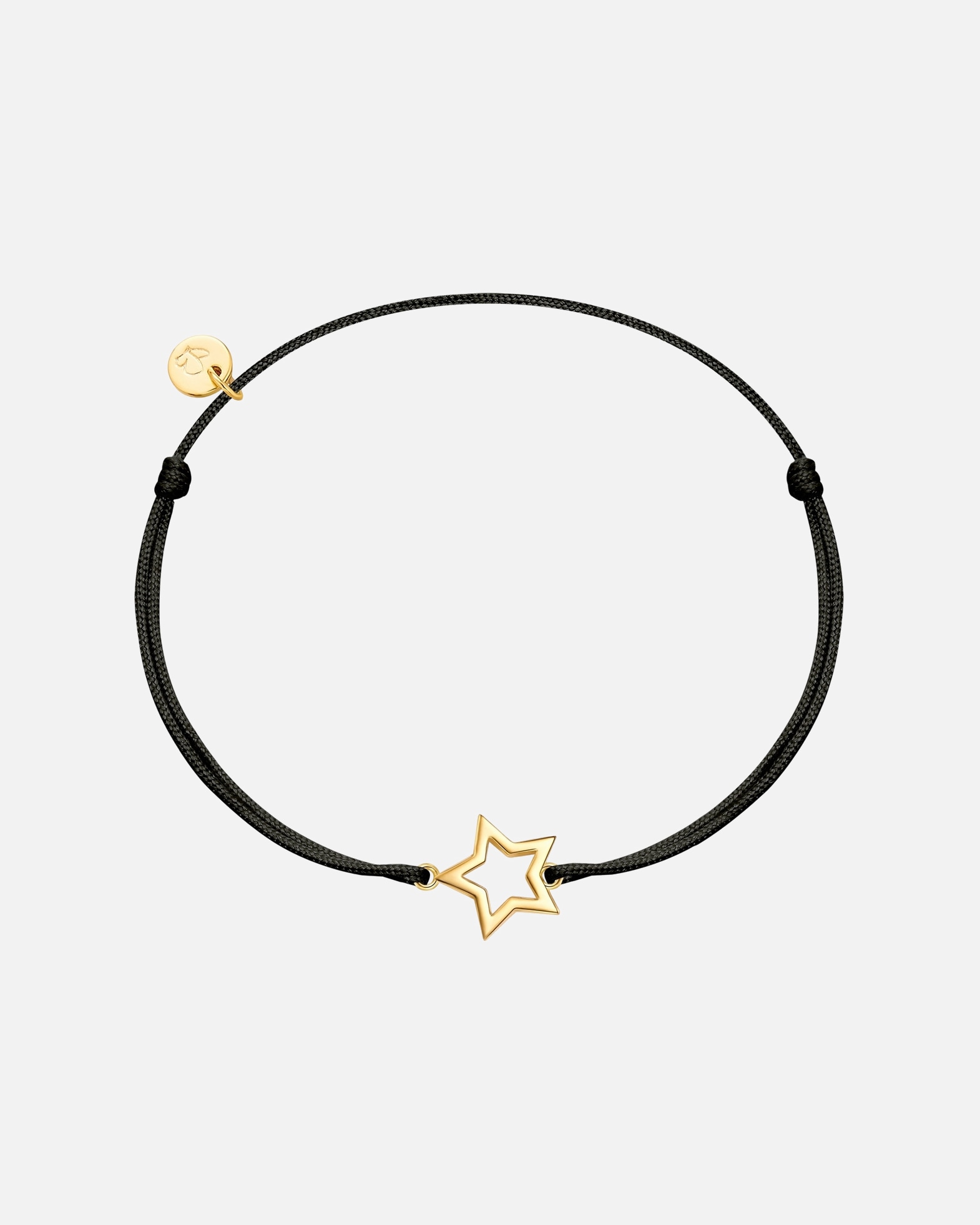 Bracelet for FemmeGlanzstücke MünchenBracelet Étoile en Argent Sterling en or jaune15,0 - 22,0 cm, flexibel einstellbar