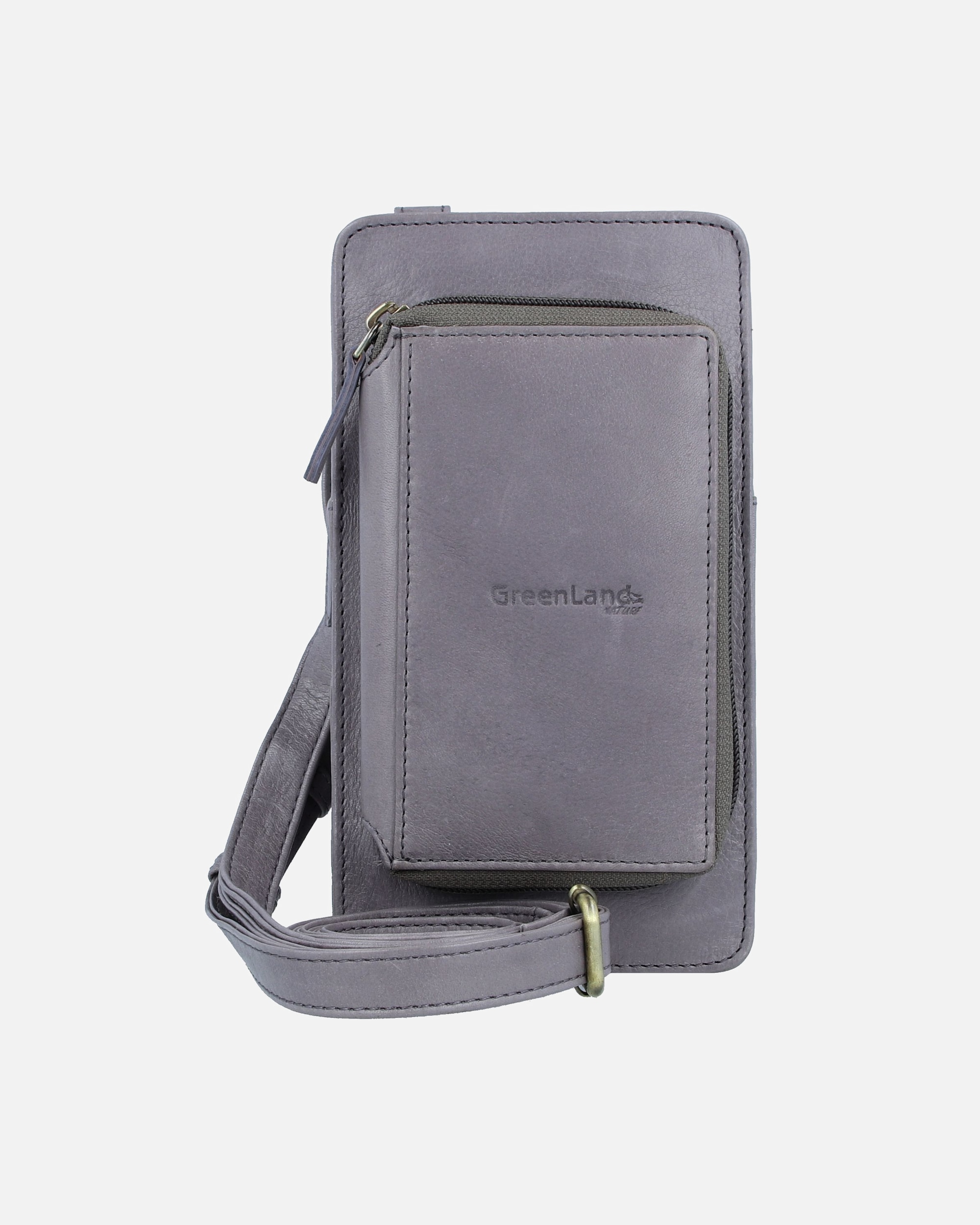 Accessoires pour téléphone portable for HommeGreenland NatureNature Soft Pochette pour portable Porte-monnaie en cuir 11 cmgrani