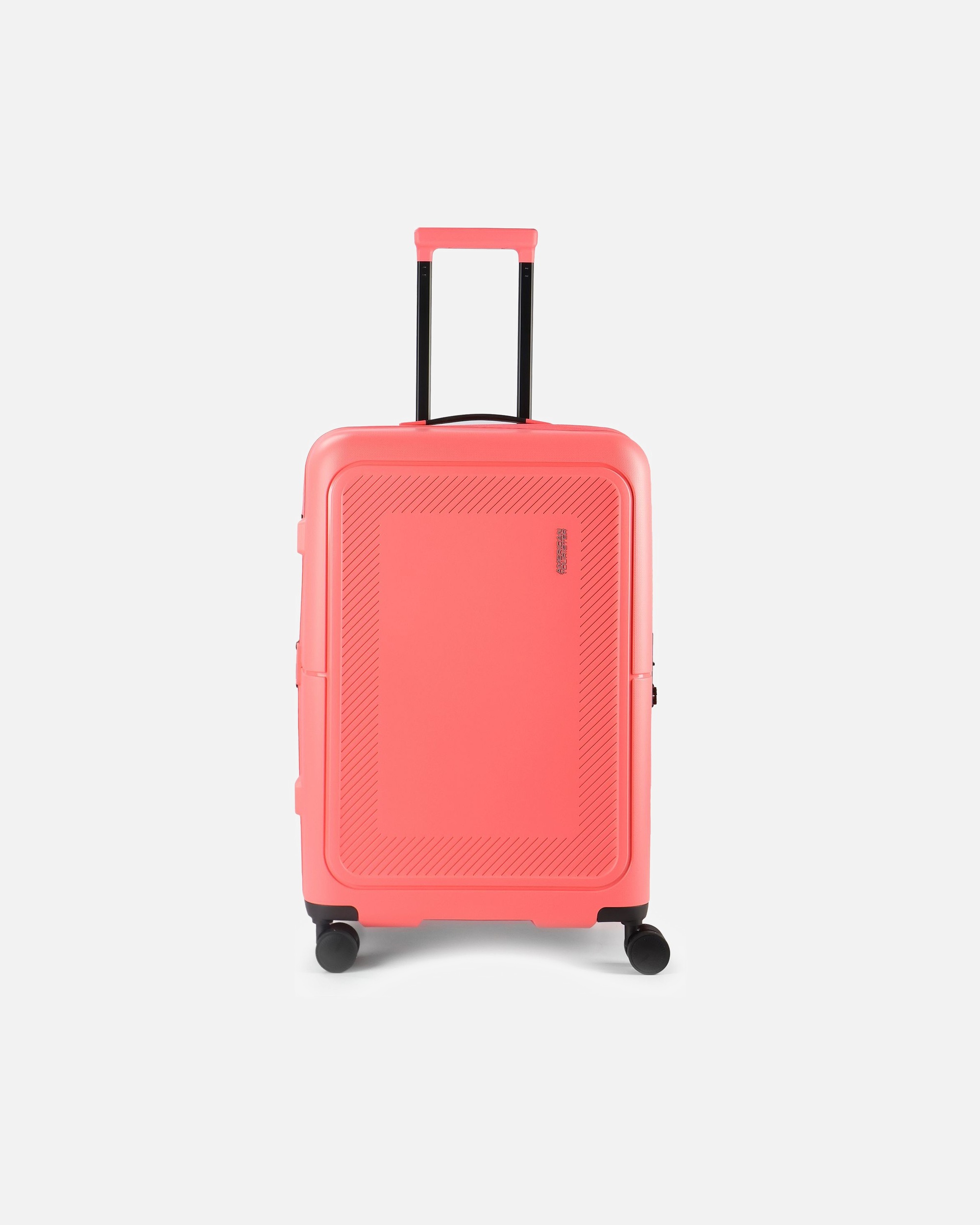 Valise trolley for UnisexeAmerican TouristerDashpop 4 roulettes Trolley 67 cm avec soufflet d'extensionsugar pink
