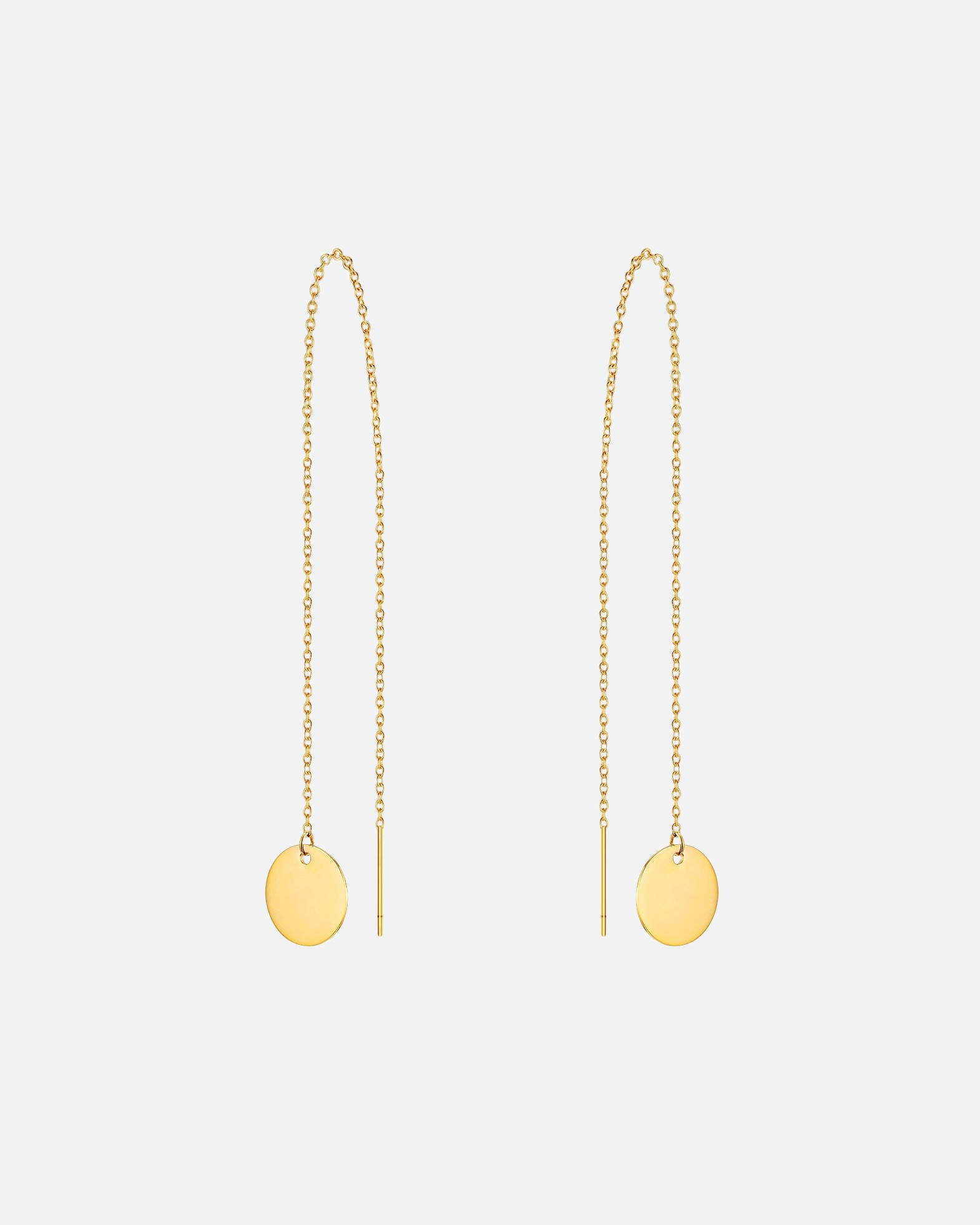 Boucle d'oreilles for FemmeBoucles d´oreilles en acier inoxydable Acier inoxydable en Or jaune10,5 mm