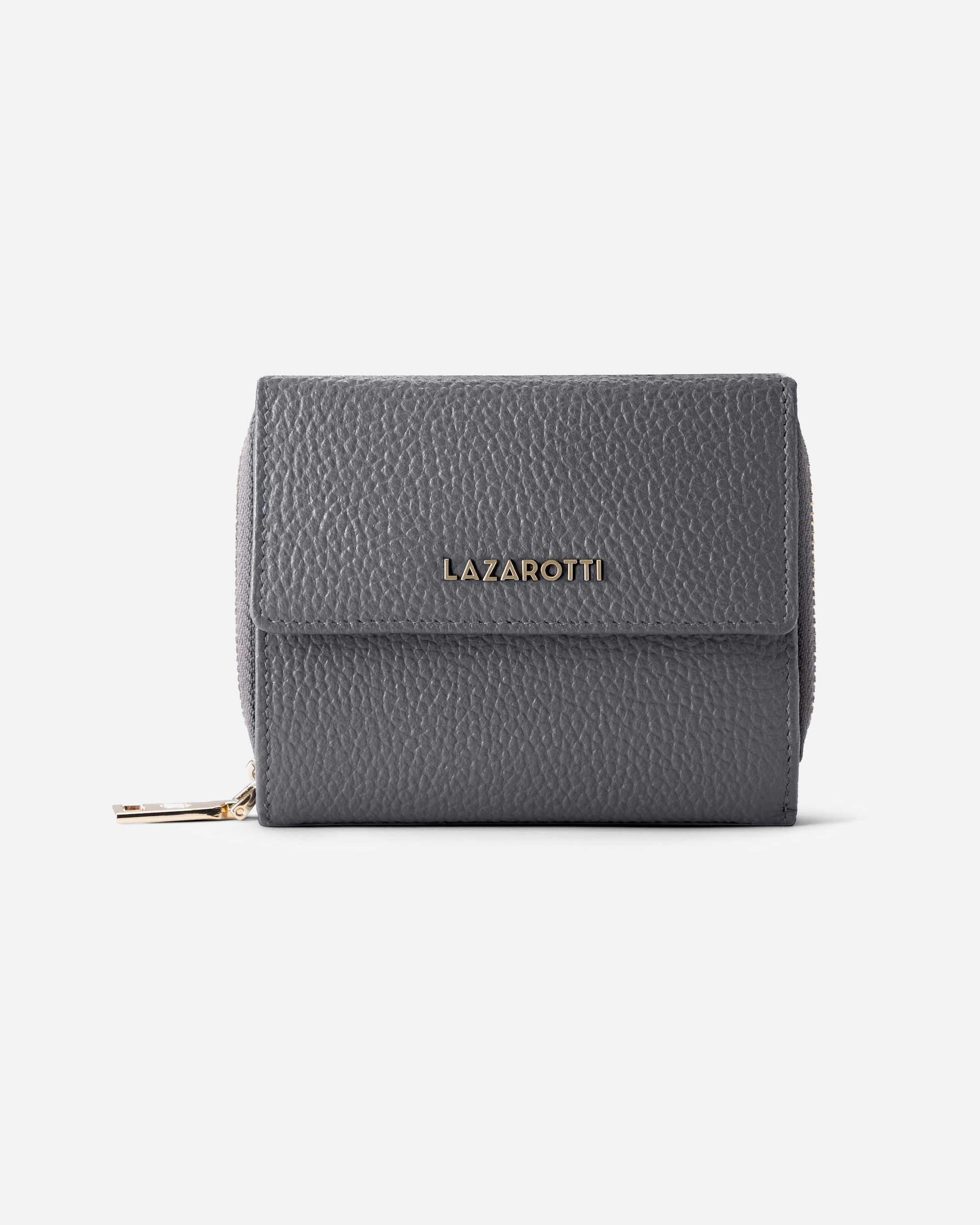 Porte-monnaie for FemmeBologna Leather Porte-monnaie Cuir 12 cm (One Size)grey