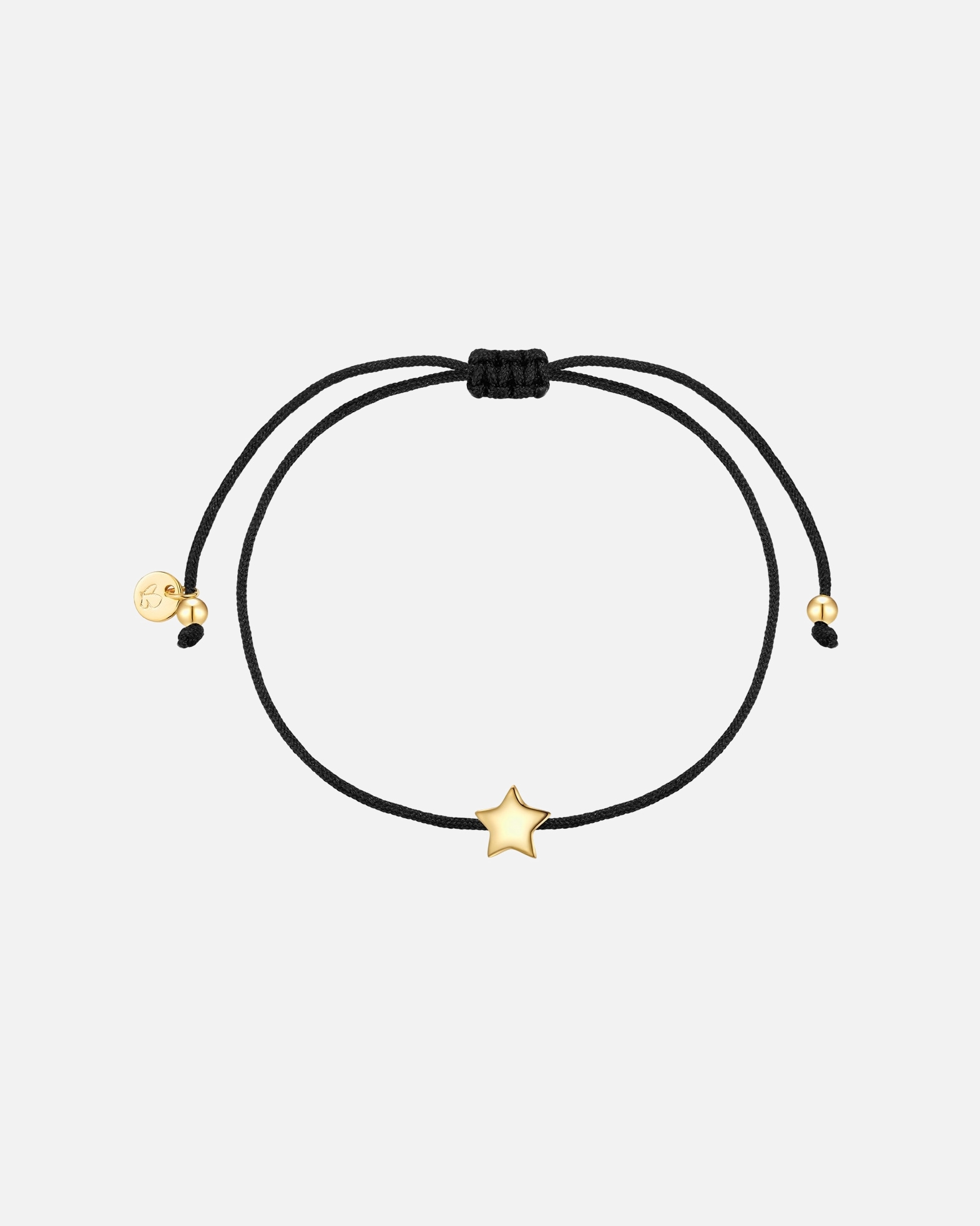 Armband für Weiblich Glanzstücke München Armband Stern aus Sterling Silber in gelbgold 15,0 - 22,0 cm, flexibel einstellbar