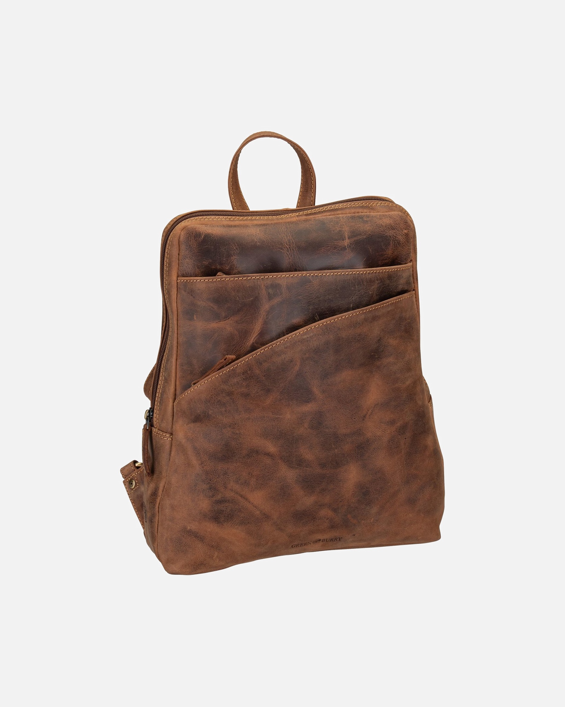 Rucksack für Unisex Greenburry Vintage Daypack brown