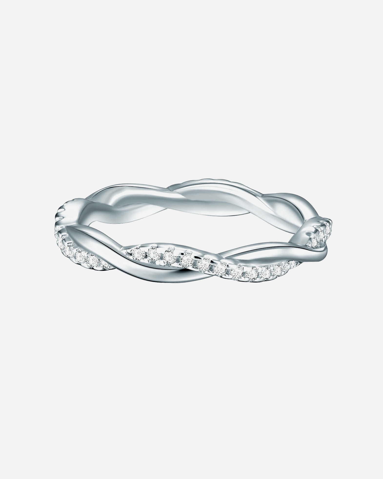 Bague for FemmeTrilaniBague en argent Argent sterling Oxyde de zirconium (CZ) en Argent58