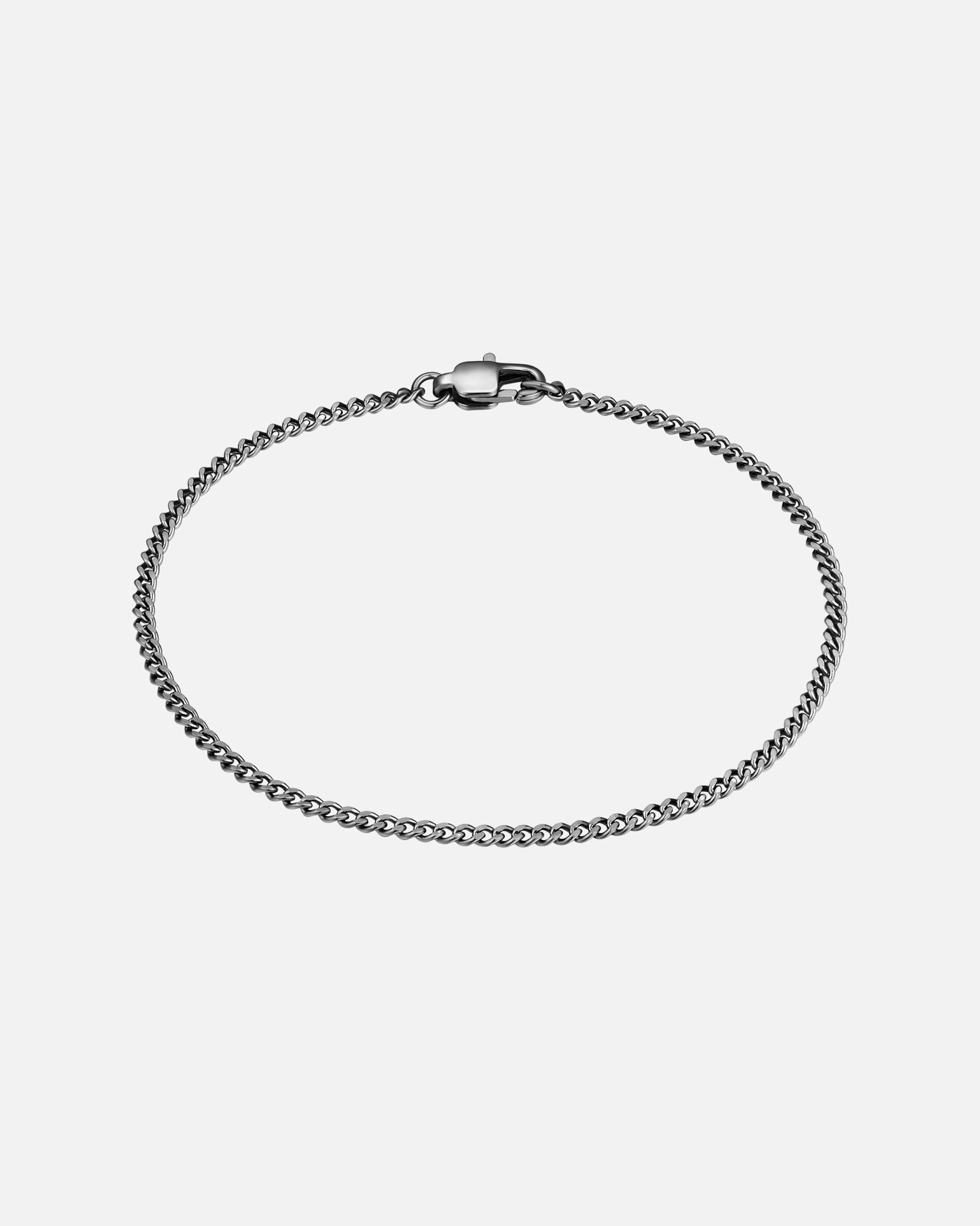Bracelet for HommeBracelet en Acier inoxydable en Gunmetal19 cm
