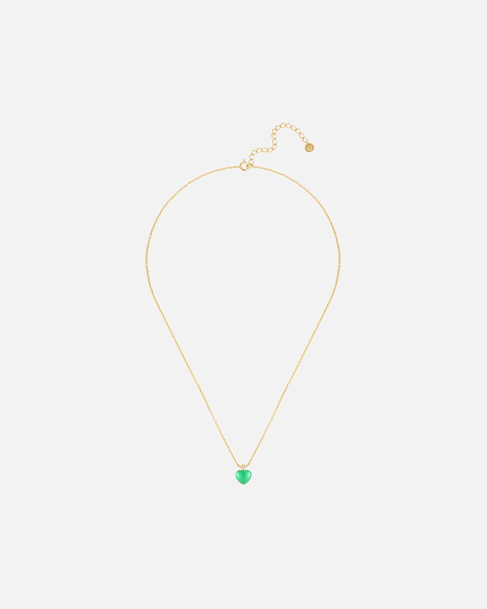 Collier for FemmeGlanzstücke MünchenChaîne Coeur en Argent sterling en Or jaune40,0 cm Basiskette + 5,0 cm Verlängerung