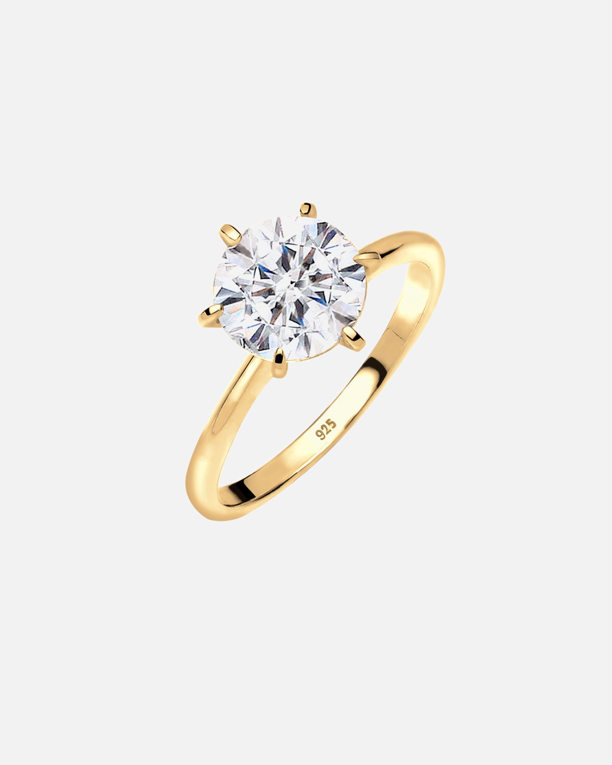 Bague for FemmeElliFemmes Fiançailles avec Cristaux en Argent Sterling 92558