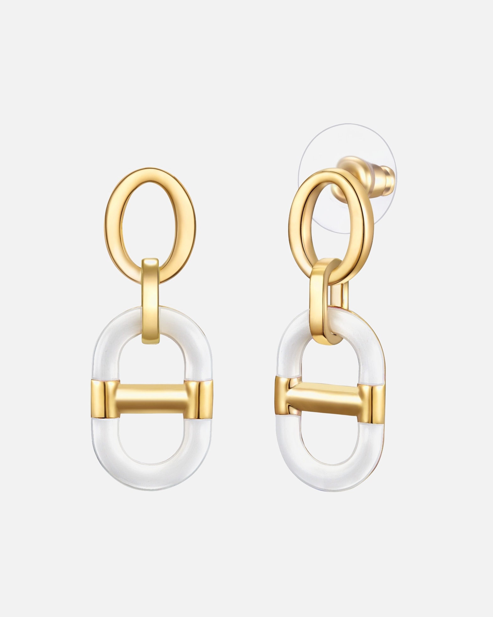 Boucle d'oreilles for FemmeLulu & JaneBoucles d´oreilles en Métal en Or jaune34,6 mm