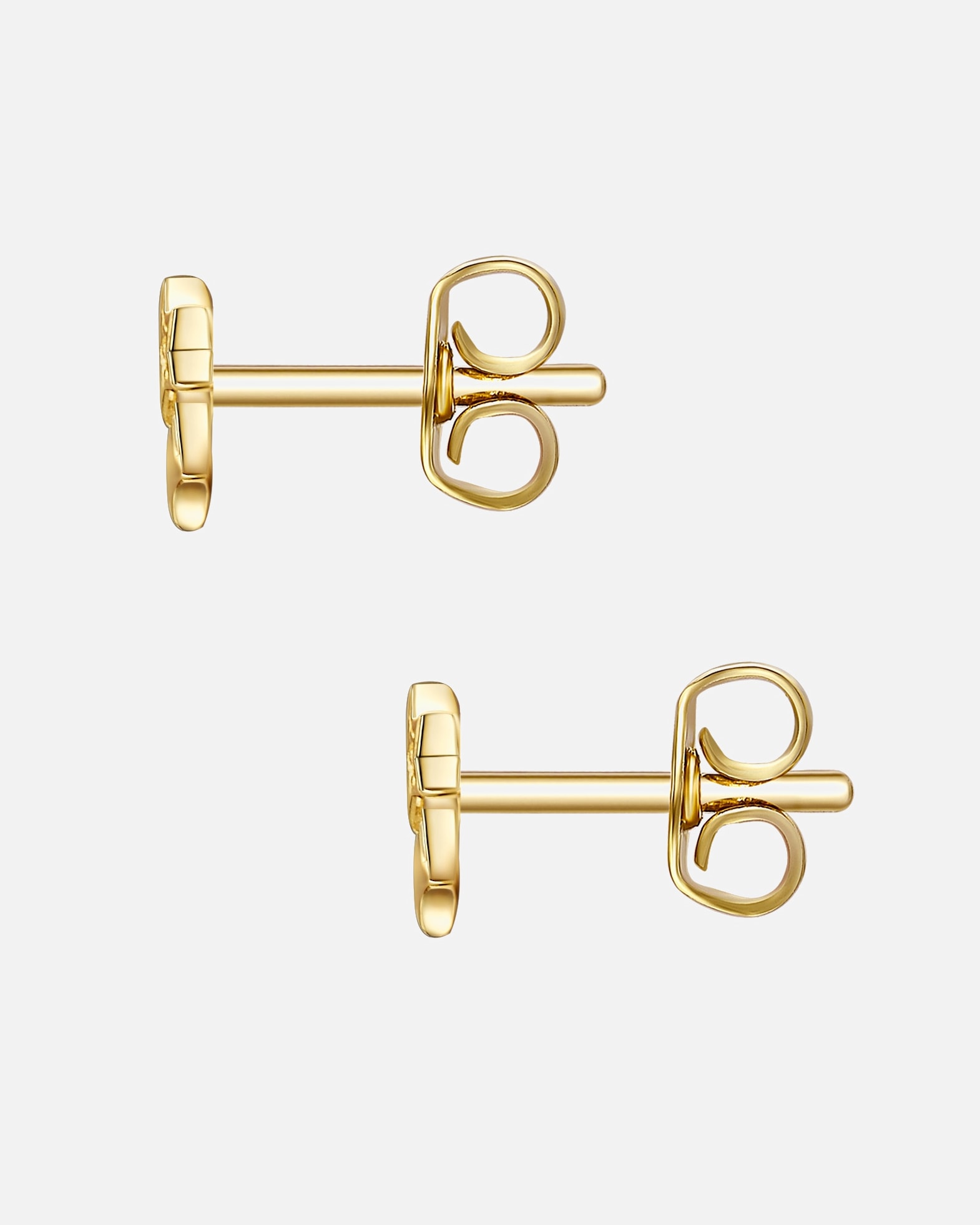 Boucle d'oreilles for FemmeGlanzstücke MünchenPuces d'oreilles en argent Étoiles Argent sterling Oxyde de zirconium (CZ) en Or jaune5,6 mm