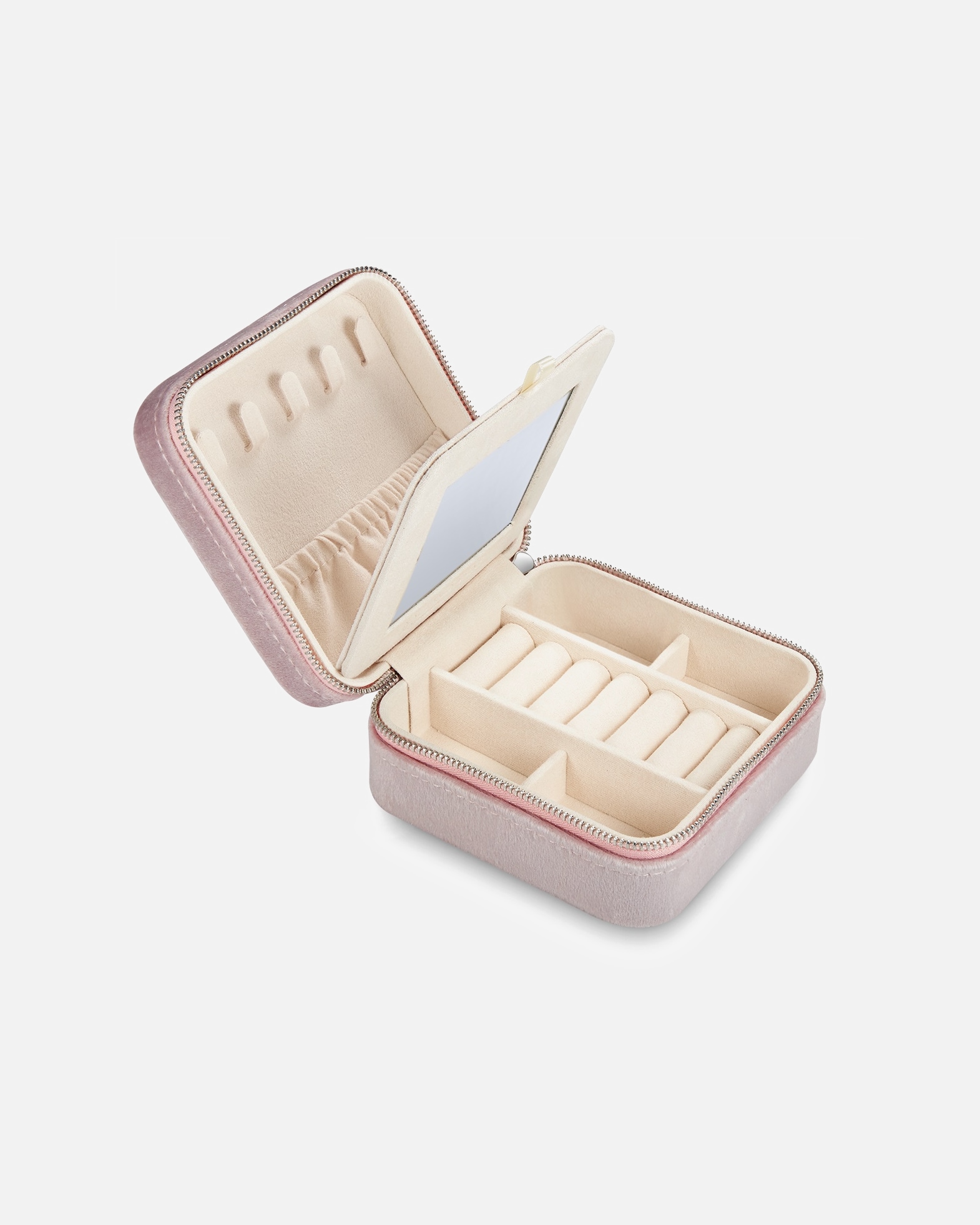 Sac for FemmeGlanzstücke MünchenSac de Voyage Velours Rose11,5 cm