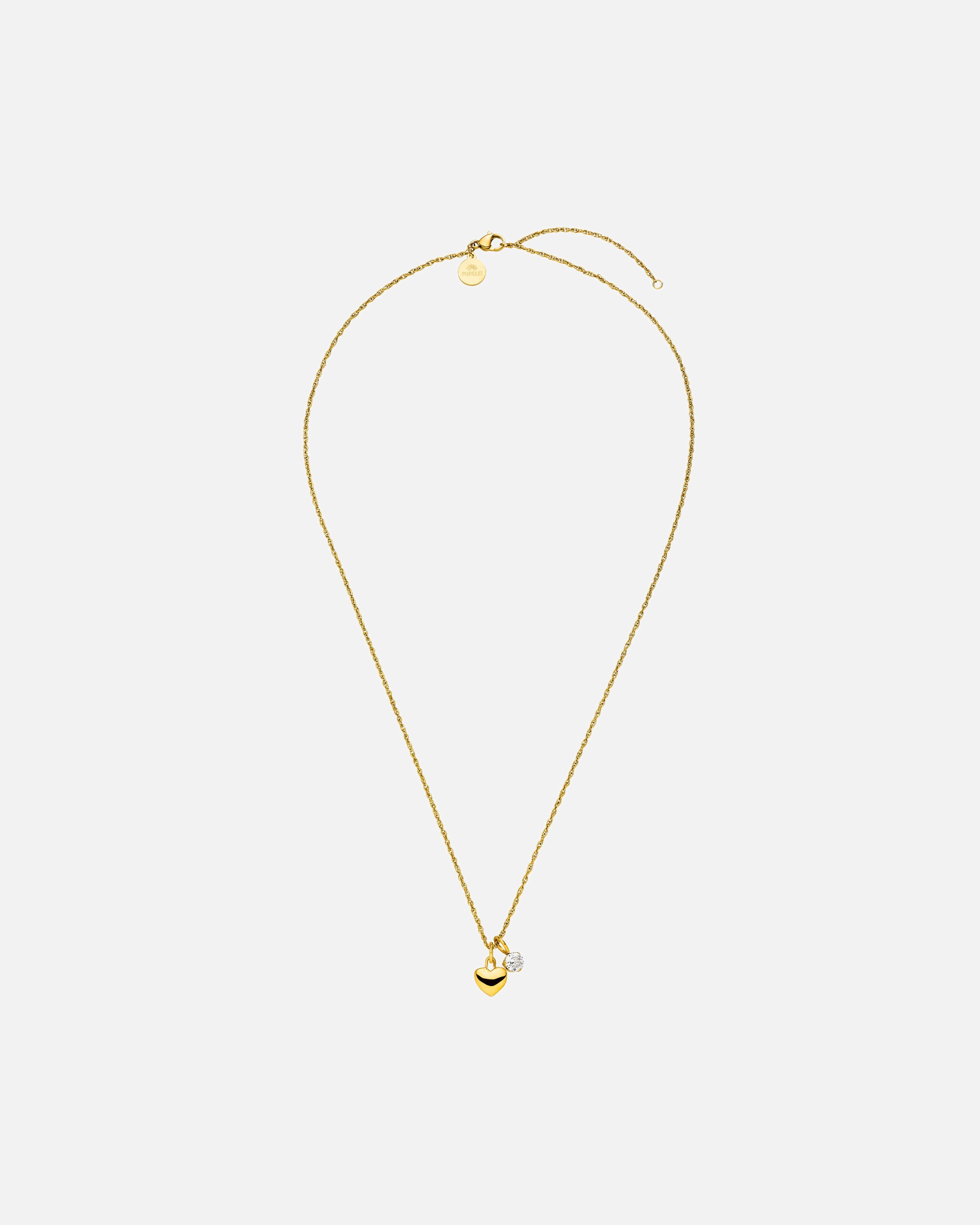 Halskette für Weiblich Purelei Brave Kette 100% Edelstahl Gold