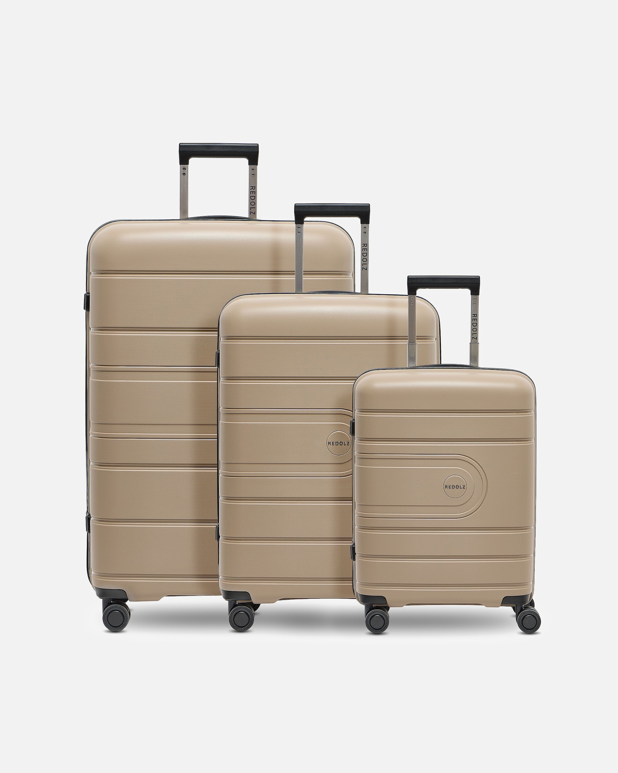 Valise for HommeEssentials 11 3-SET 4 roulettes Set de valises 3 piècesbeige