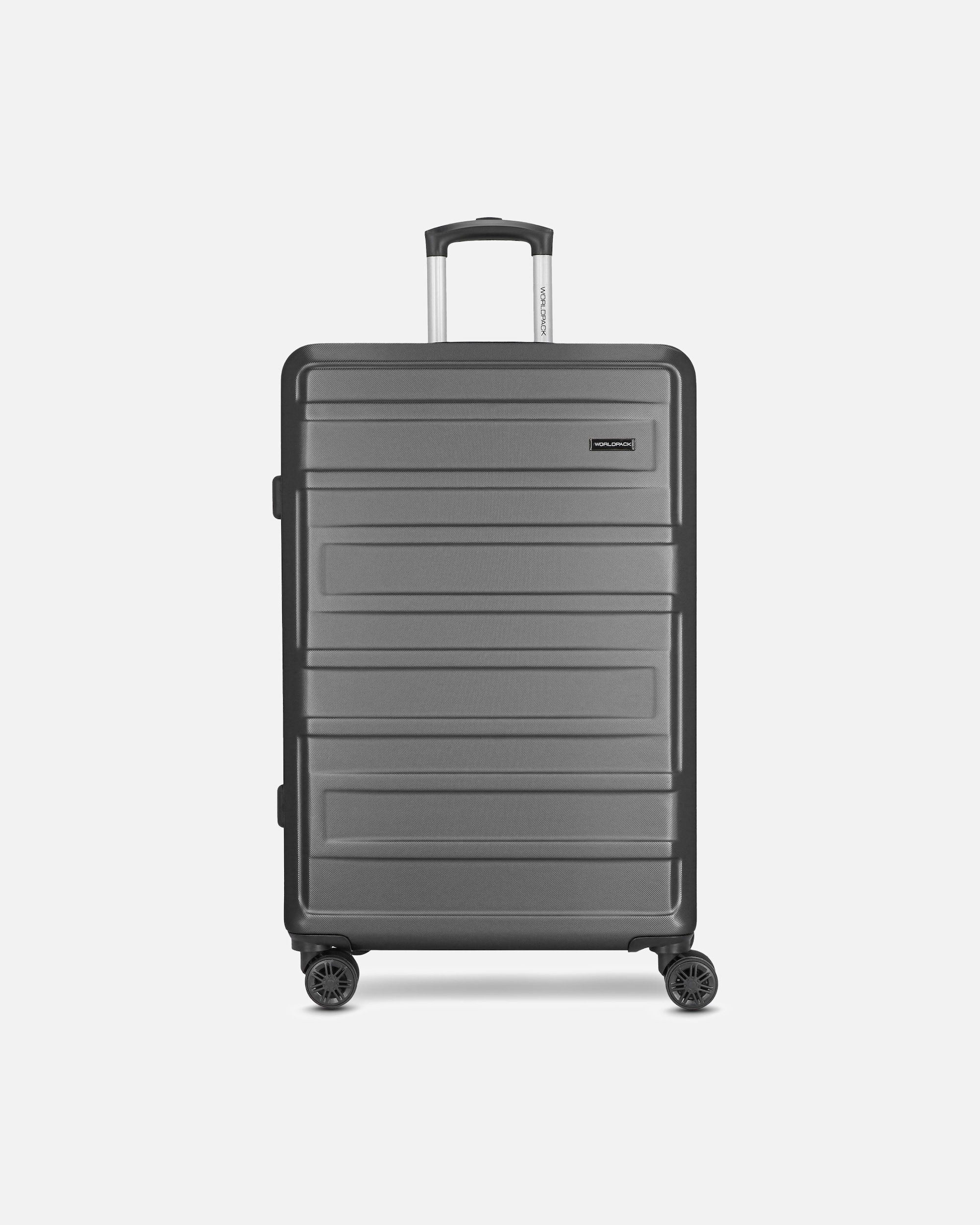 Trolley für Männlich Worldpack New York 2.0 4 Rollen Trolley L 76 cm black-metallic